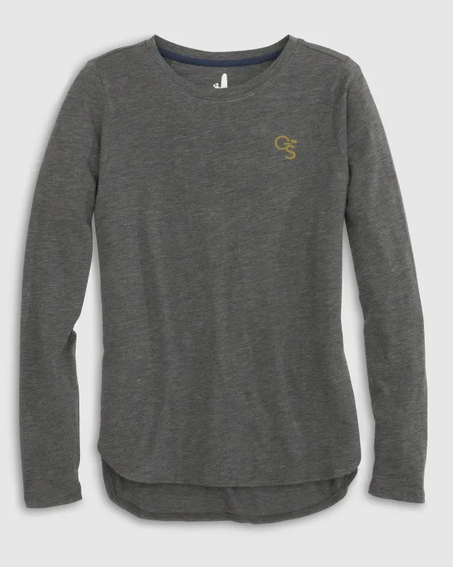 Women's Georgia Southern Addison Long Sleeve T-Shirt - Flag Logo sold by Johnnie-O
