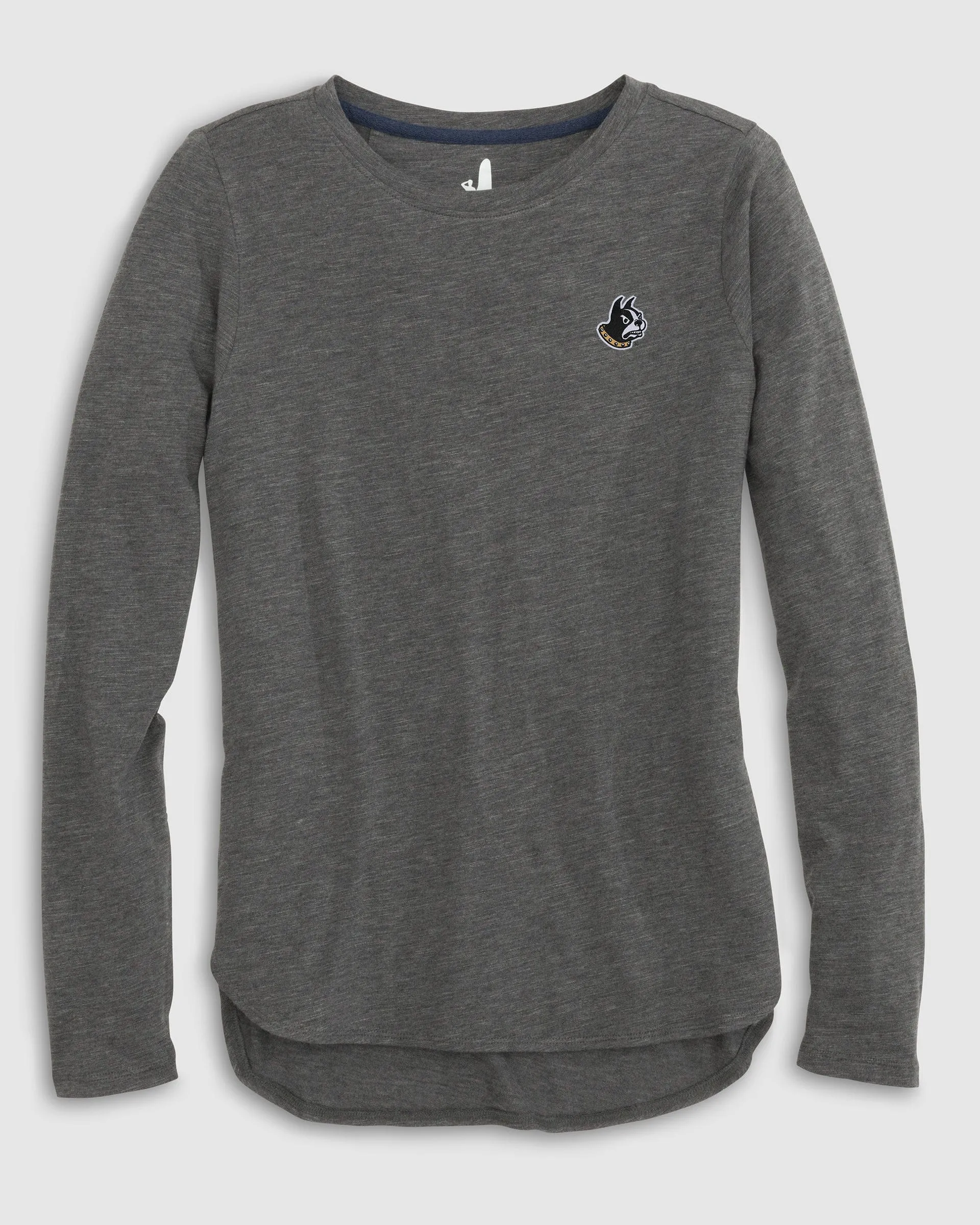 Women's Wofford Addison Long Sleeve T-Shirt - Terrier Logo sold by Johnnie-O