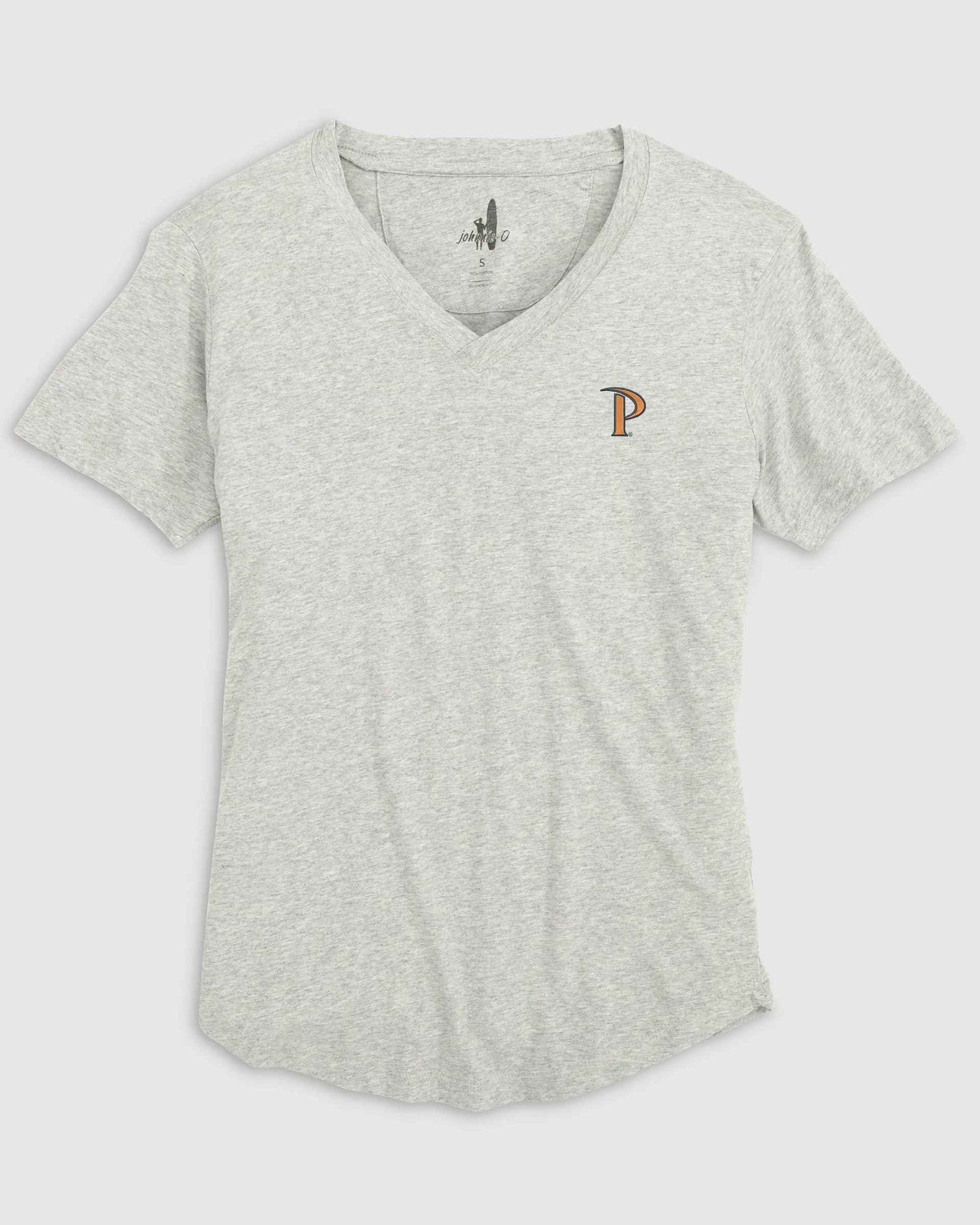 Women's Pepperdine Merediths V-Neck T-Shirt sold by Johnnie-O