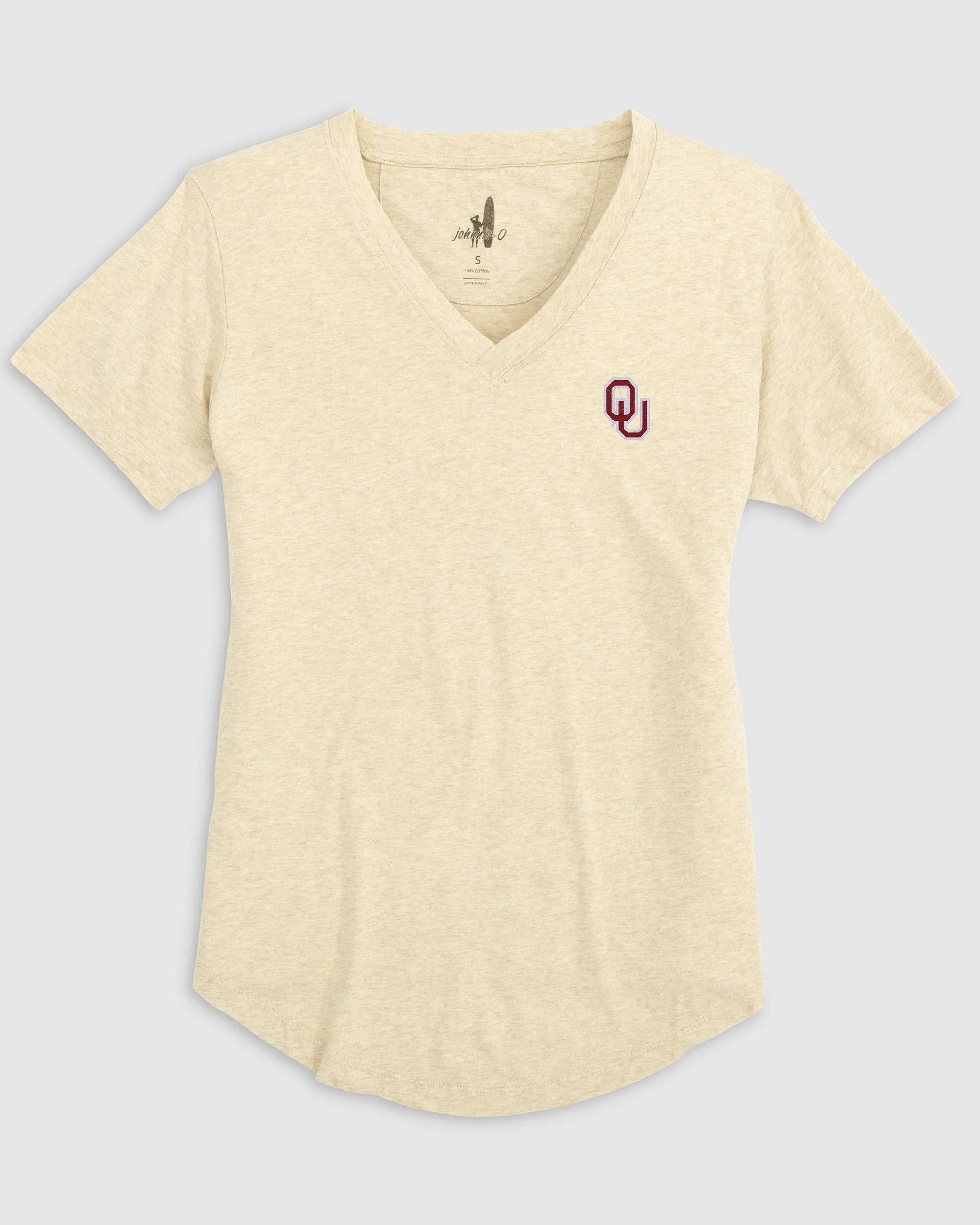 Women's Oklahoma Merediths V-Neck T-Shirt sold by Johnnie-O product image thumbnail 3