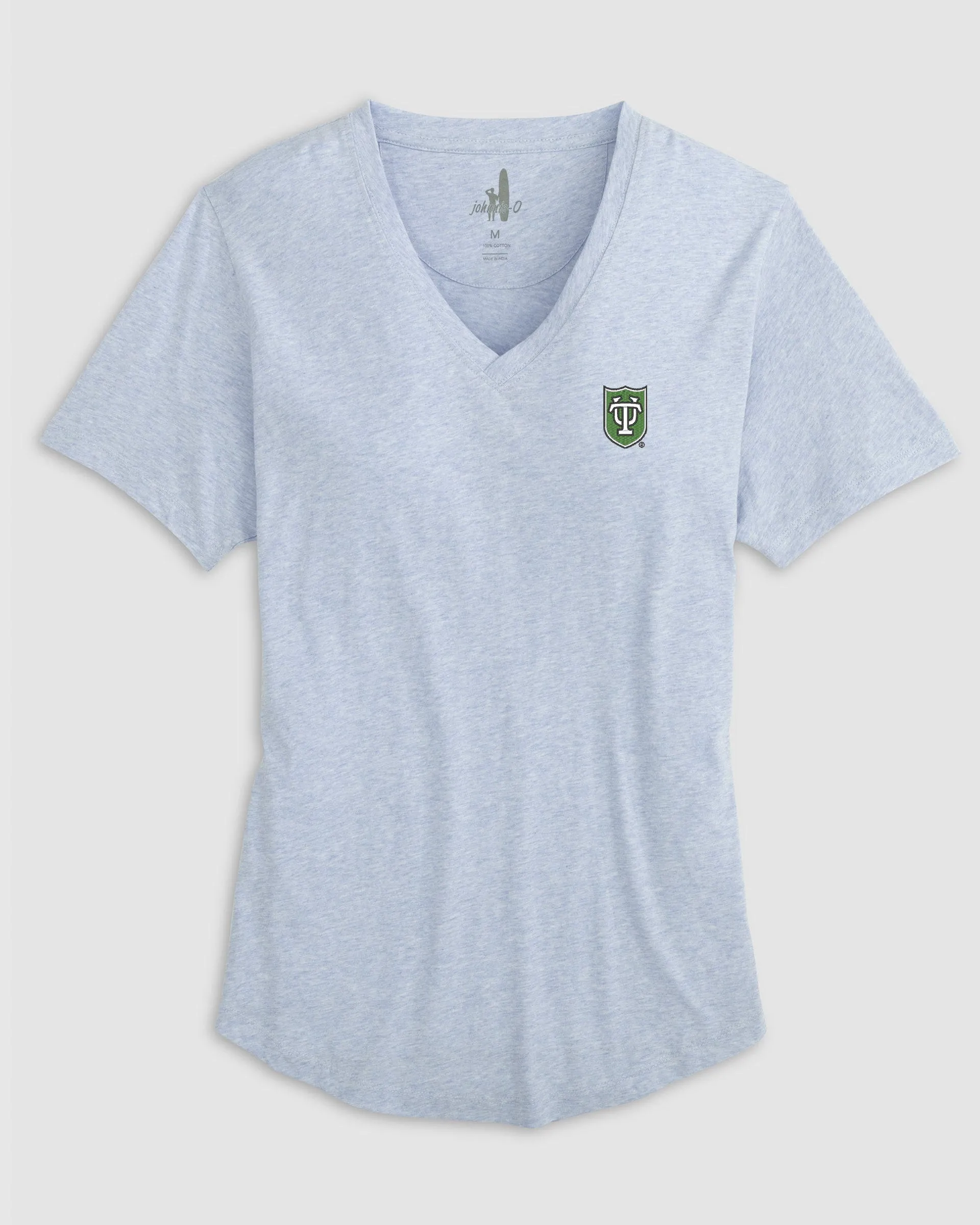 Women's Tulane Merediths V-Neck T-Shirt sold by Johnnie-O product image thumbnail 2