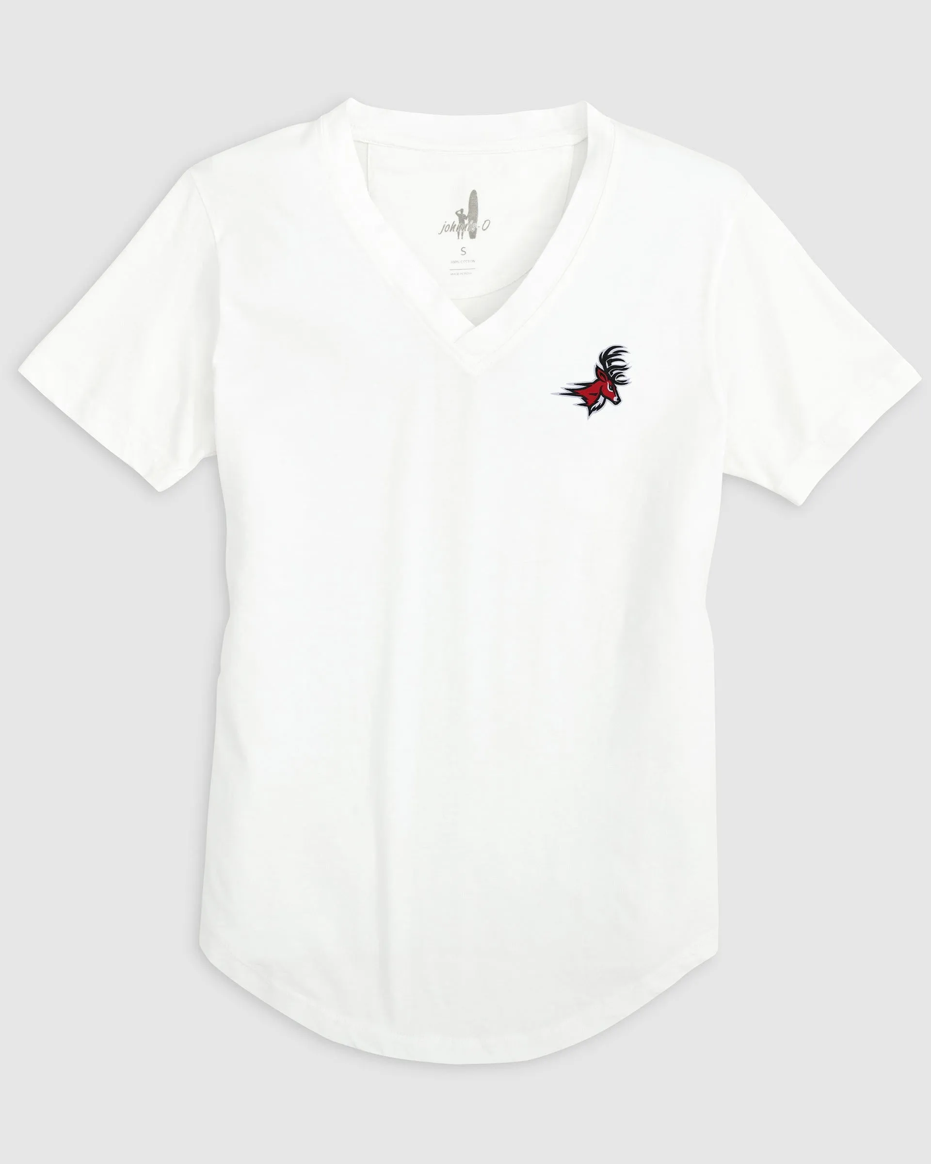 Women's Fairfield Merediths V-Neck T-Shirt - Stag Logo sold by Johnnie-O product image thumbnail 4