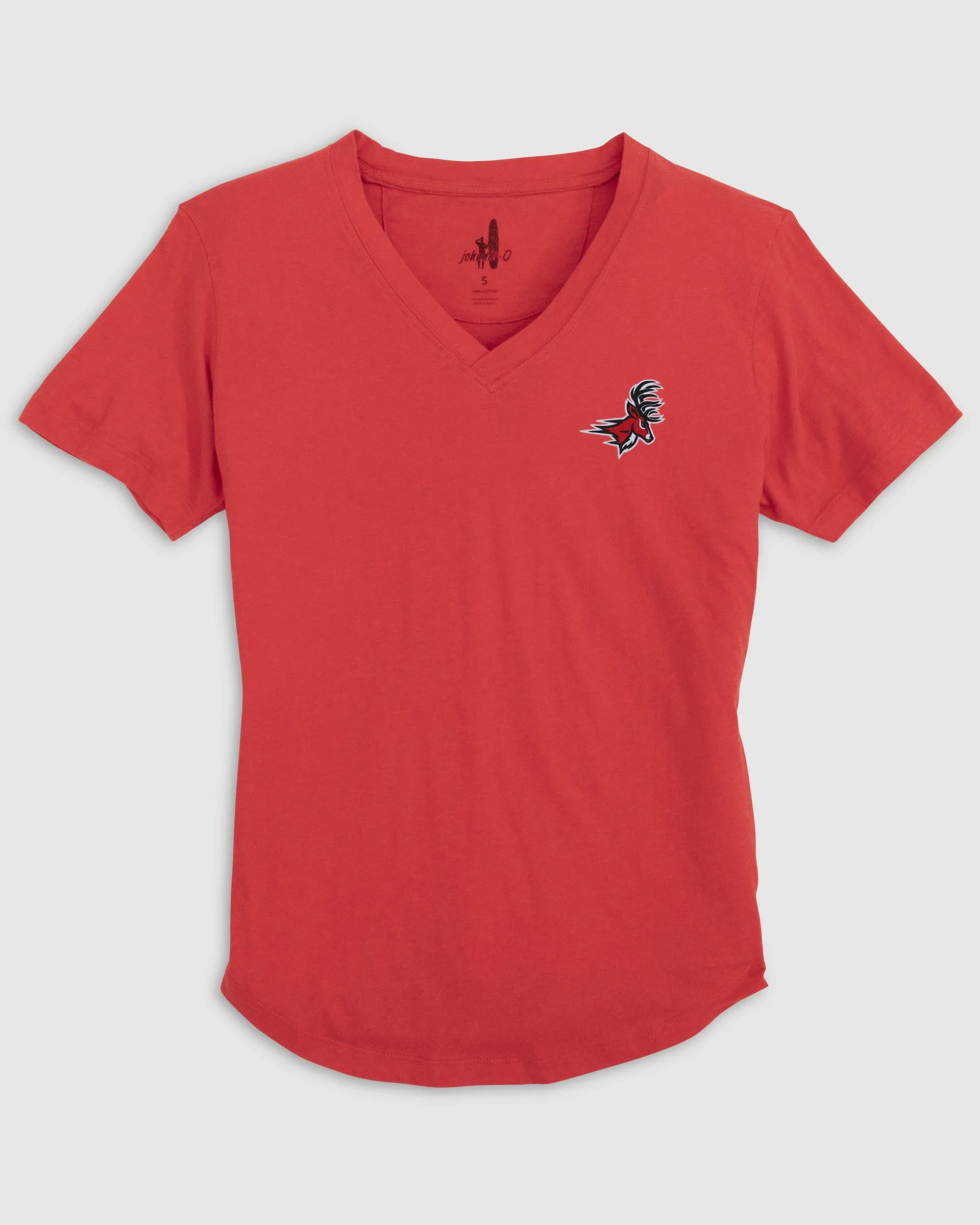 Women's Fairfield Merediths V-Neck T-Shirt - Stag Logo sold by Johnnie-O product image thumbnail 3