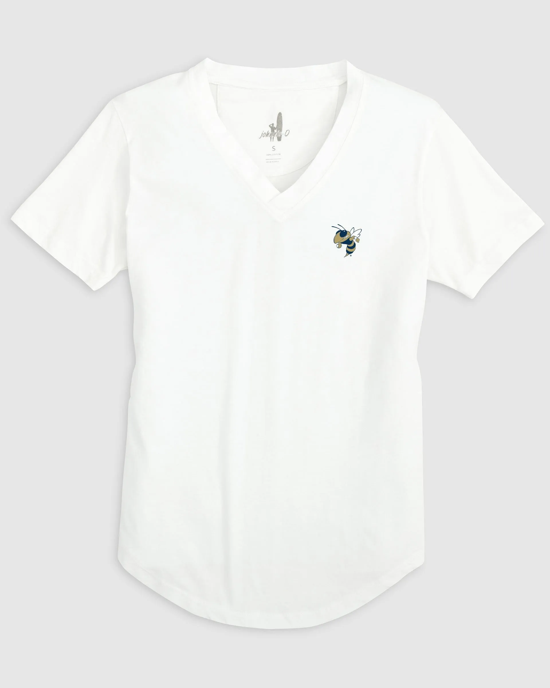Women's Georgia Tech Merediths V-Neck T-Shirt - Buzz Logo sold by Johnnie-O product image thumbnail 4