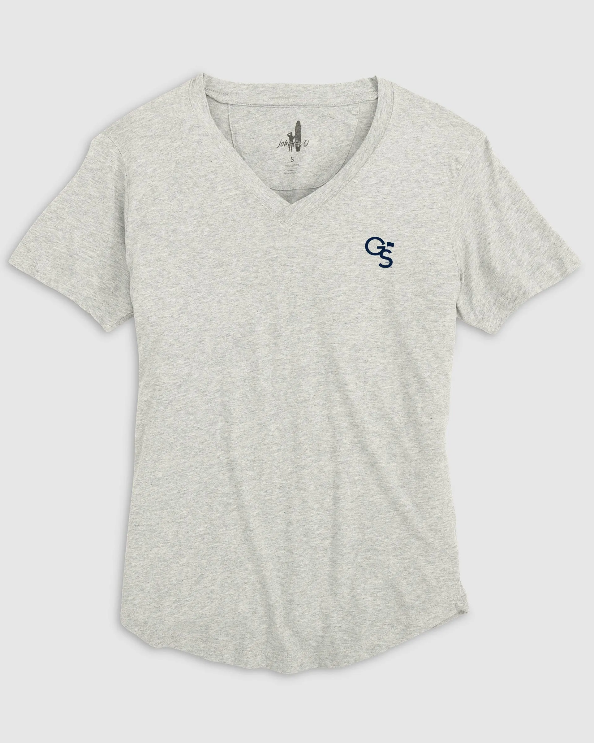 Women's Georgia Southern Merediths V-Neck T-Shirt - Flag Logo sold by Johnnie-O product image thumbnail 2