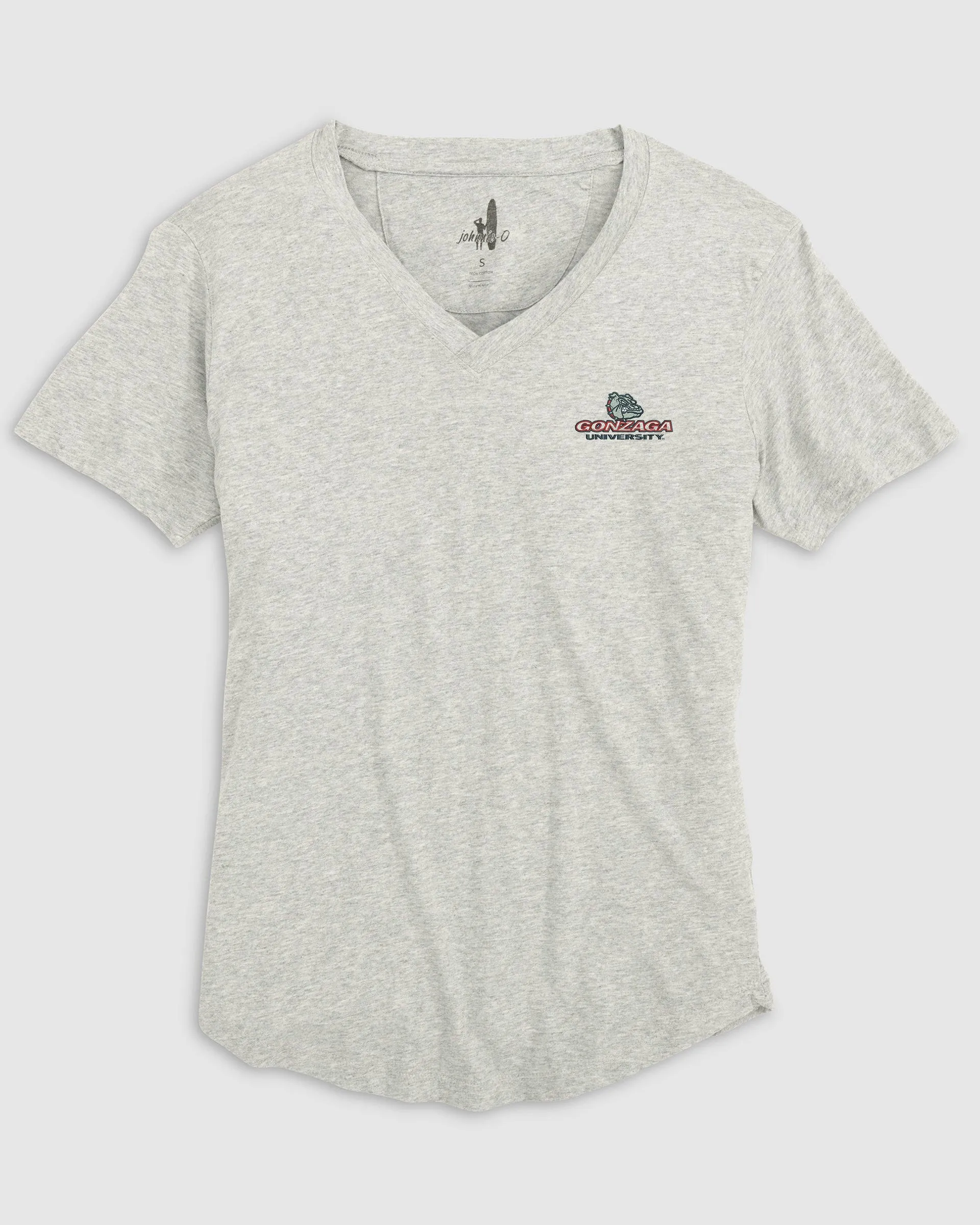 Women's Gonzaga Merediths V-Neck T-Shirt - Script Logo sold by Johnnie-O product image thumbnail 2