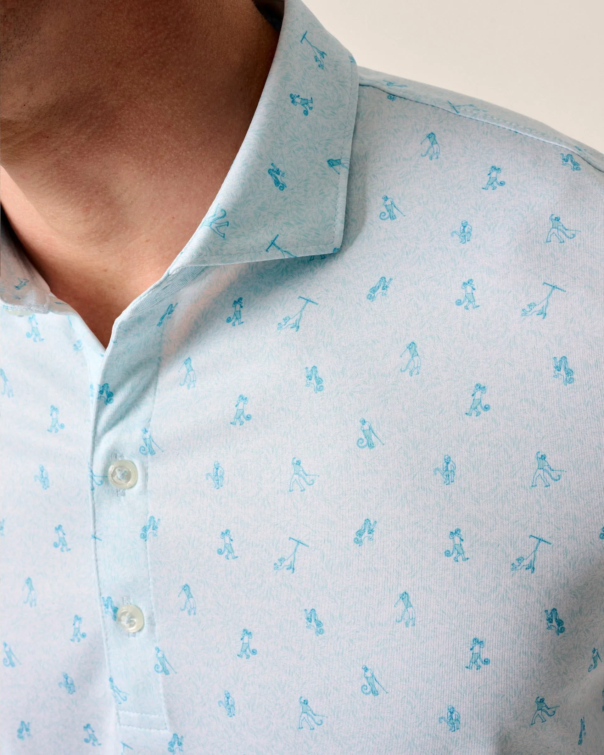 Performance Jersey Polo - Monkey Business sold by Johnnie-O