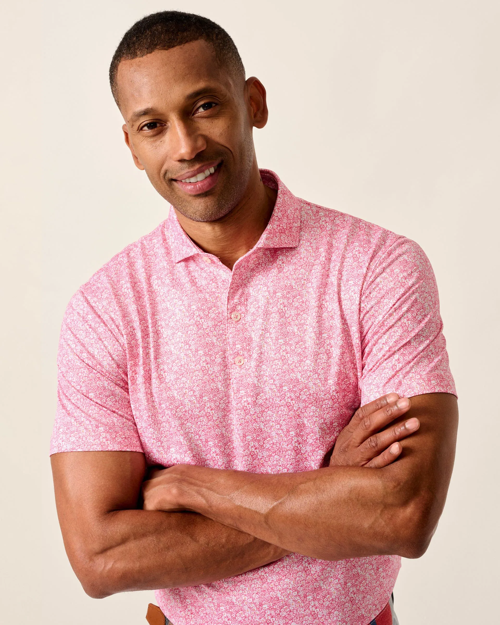 Performance Jersey Polo - Wildflower sold by Johnnie-O product image thumbnail 4