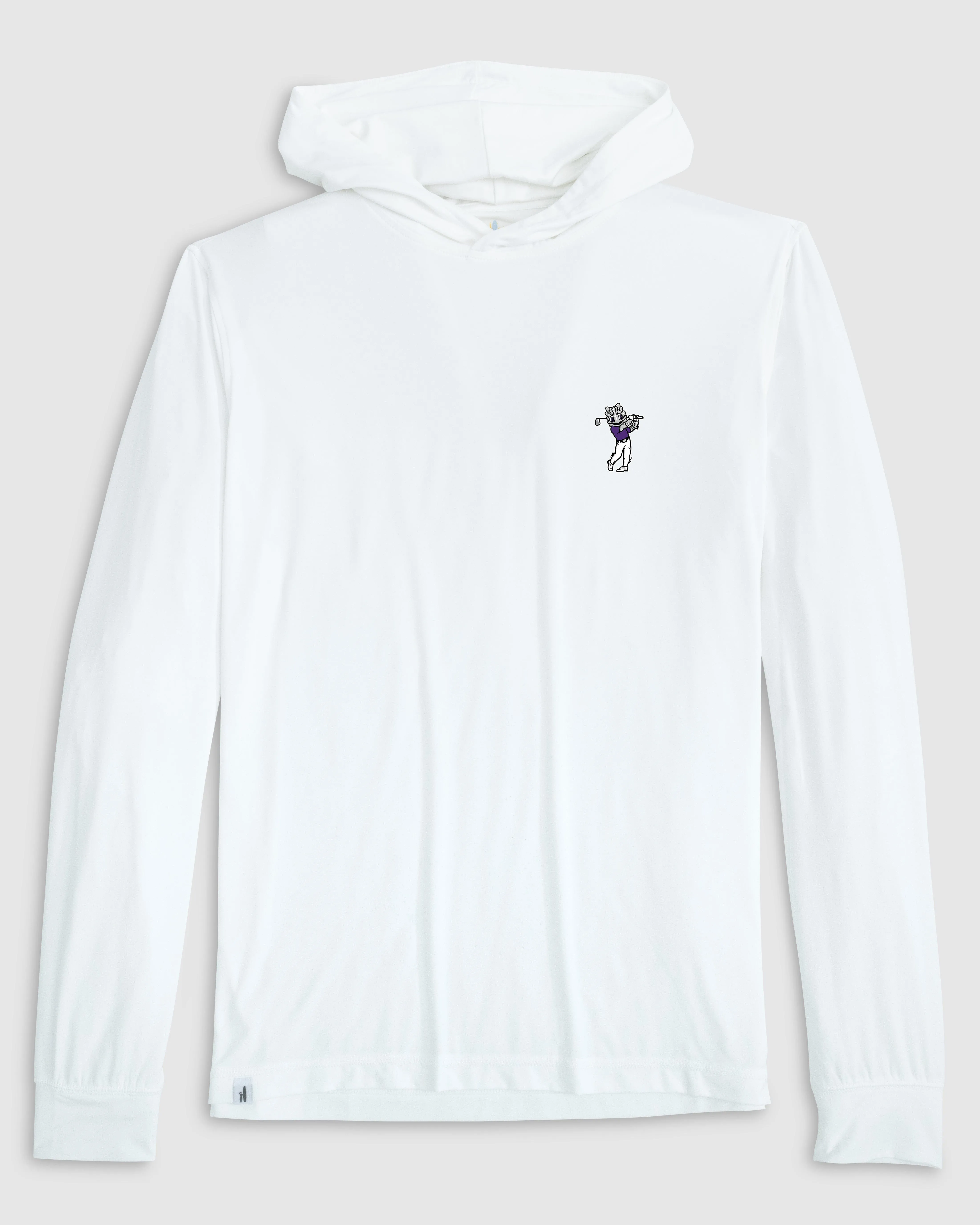 Texas Christian Talon Featherweight Performance Hoodie - Golf Logo sold by Johnnie-O product image thumbnail 3