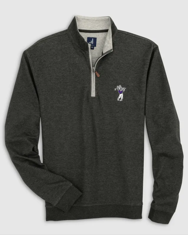 Texas Christian Sully 1/4 Zip - Golf Logo sold by Johnnie-O