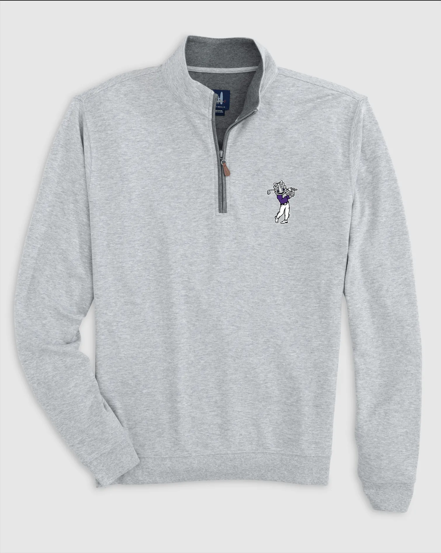 Texas Christian Sully Jr. 1/4 Zip - Golf Logo sold by Johnnie-O product image thumbnail 2