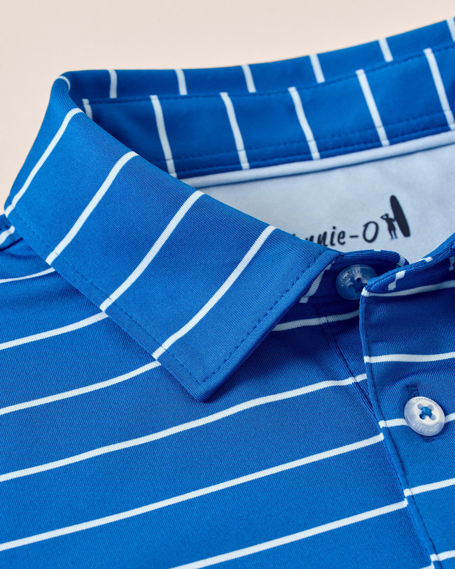 Performance Mesh Jr. Polo - Kerwin Stripe sold by Johnnie-O product image thumbnail 3