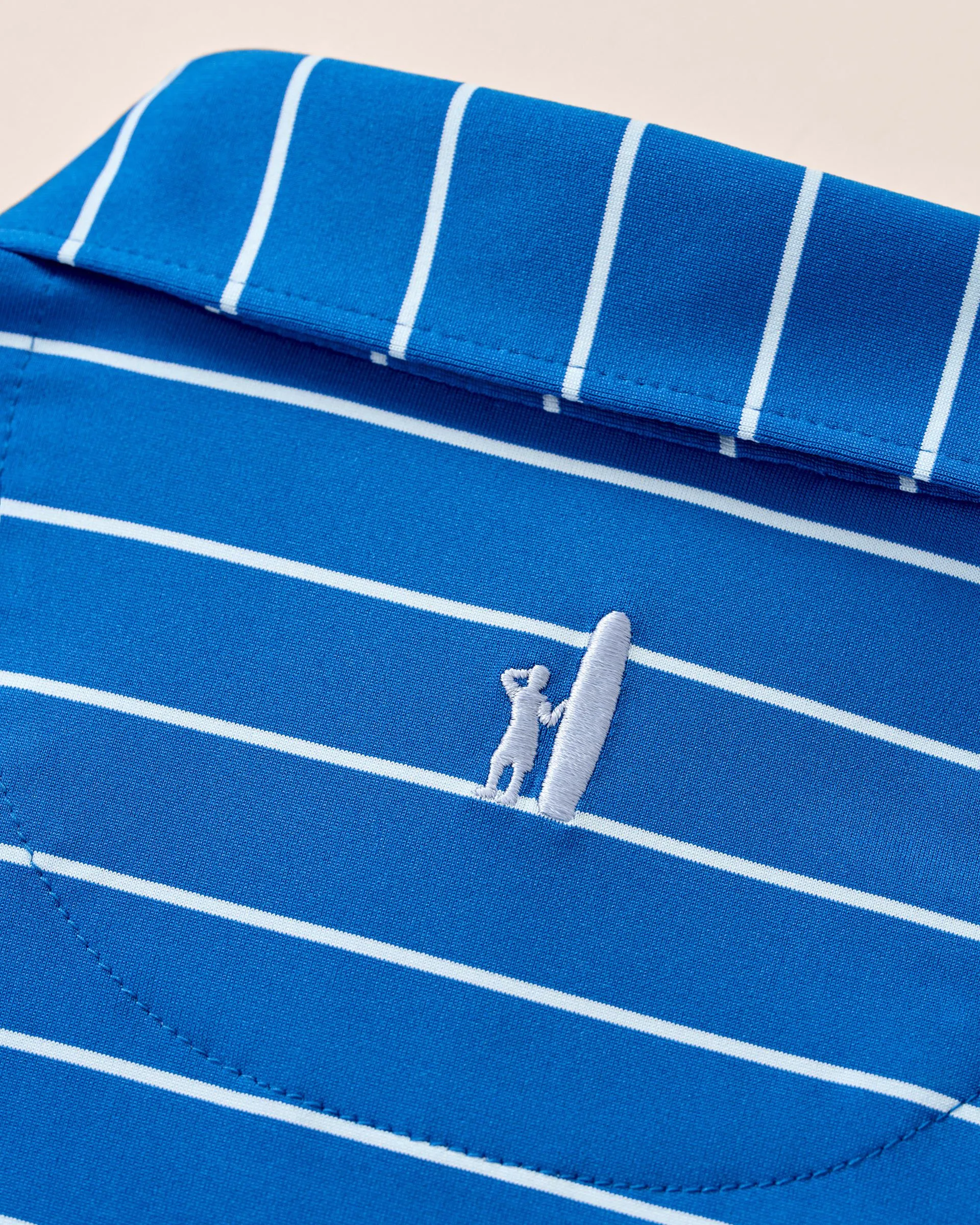 Performance Mesh Jr. Polo - Kerwin Stripe sold by Johnnie-O product image thumbnail 5