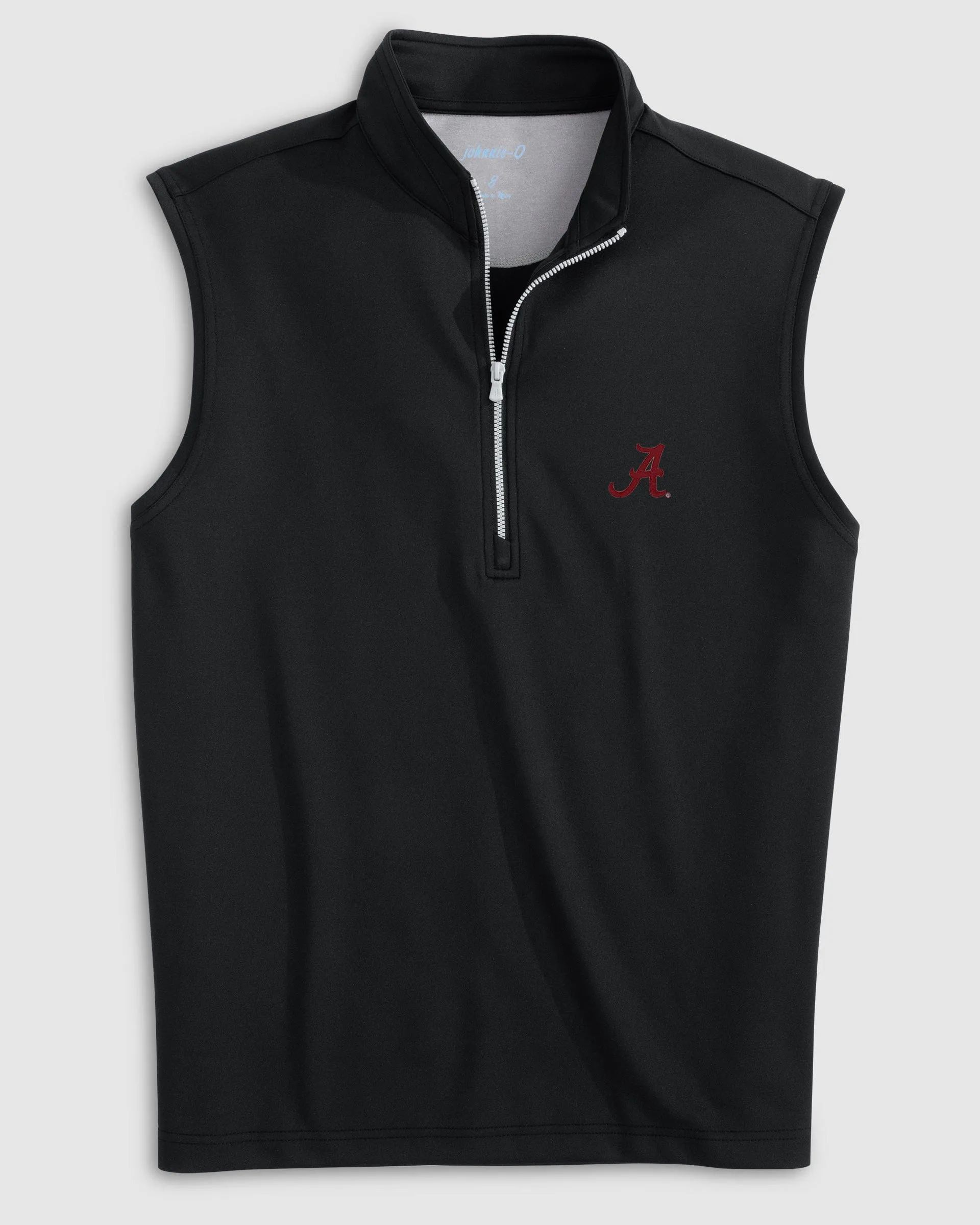 Women's University of Alabama Daves Performance 1/4 Zip Vest sold by Johnnie-O