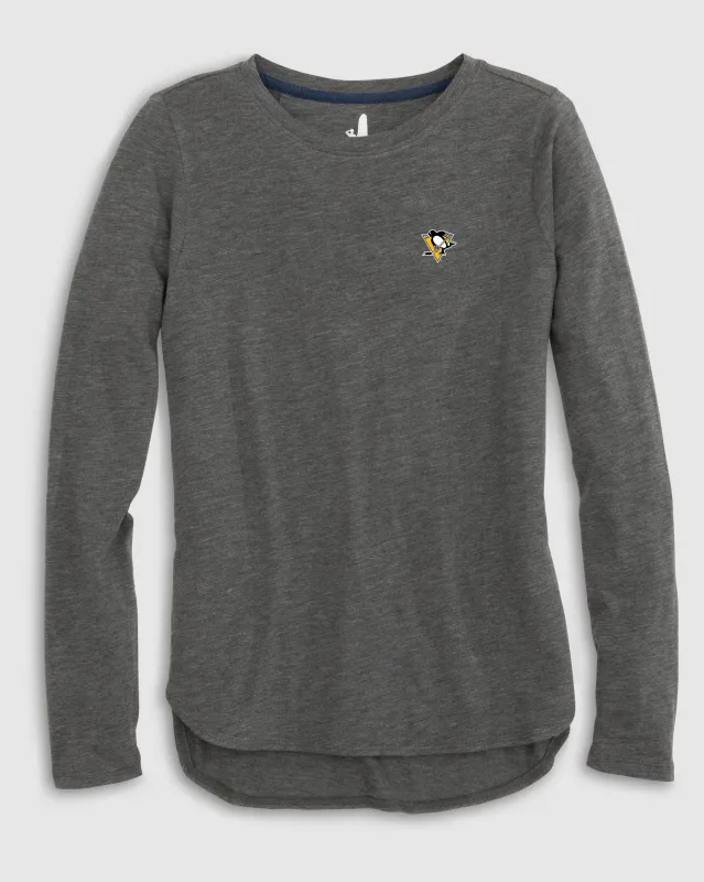 Pittsburgh Penguins Addison Long Sleeve T-Shirt made by Johnnie-O