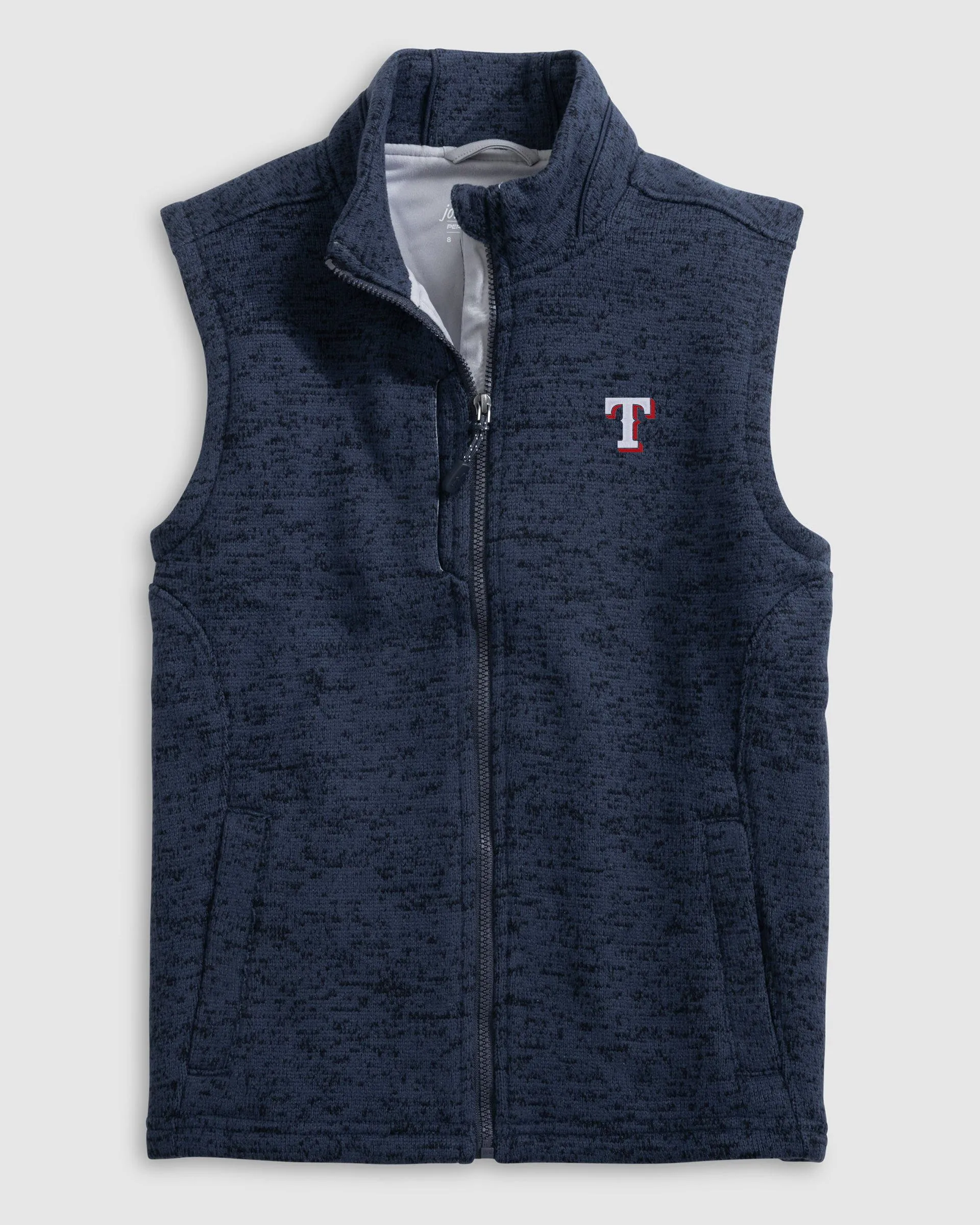 Texas Rangers Denalis Jr. Performance Fleece Vest sold by Johnnie-O product image thumbnail 2