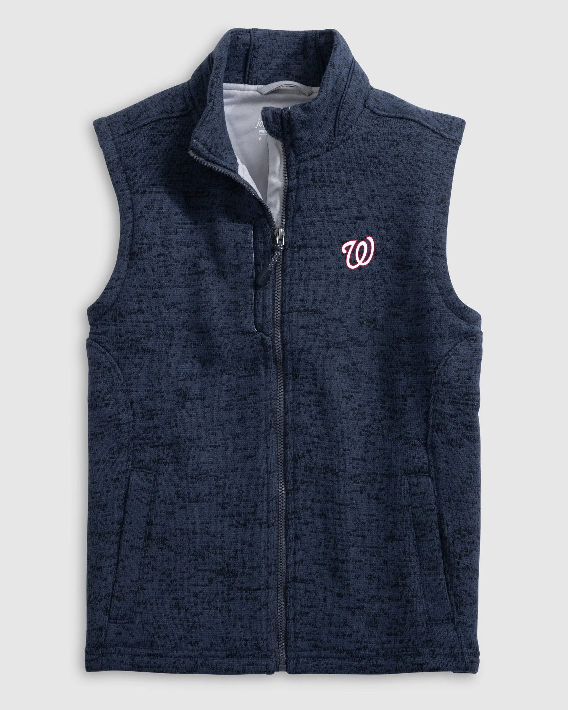 Washington Nationals Denalis Jr. Performance Fleece Vest sold by Johnnie-O product image thumbnail 2