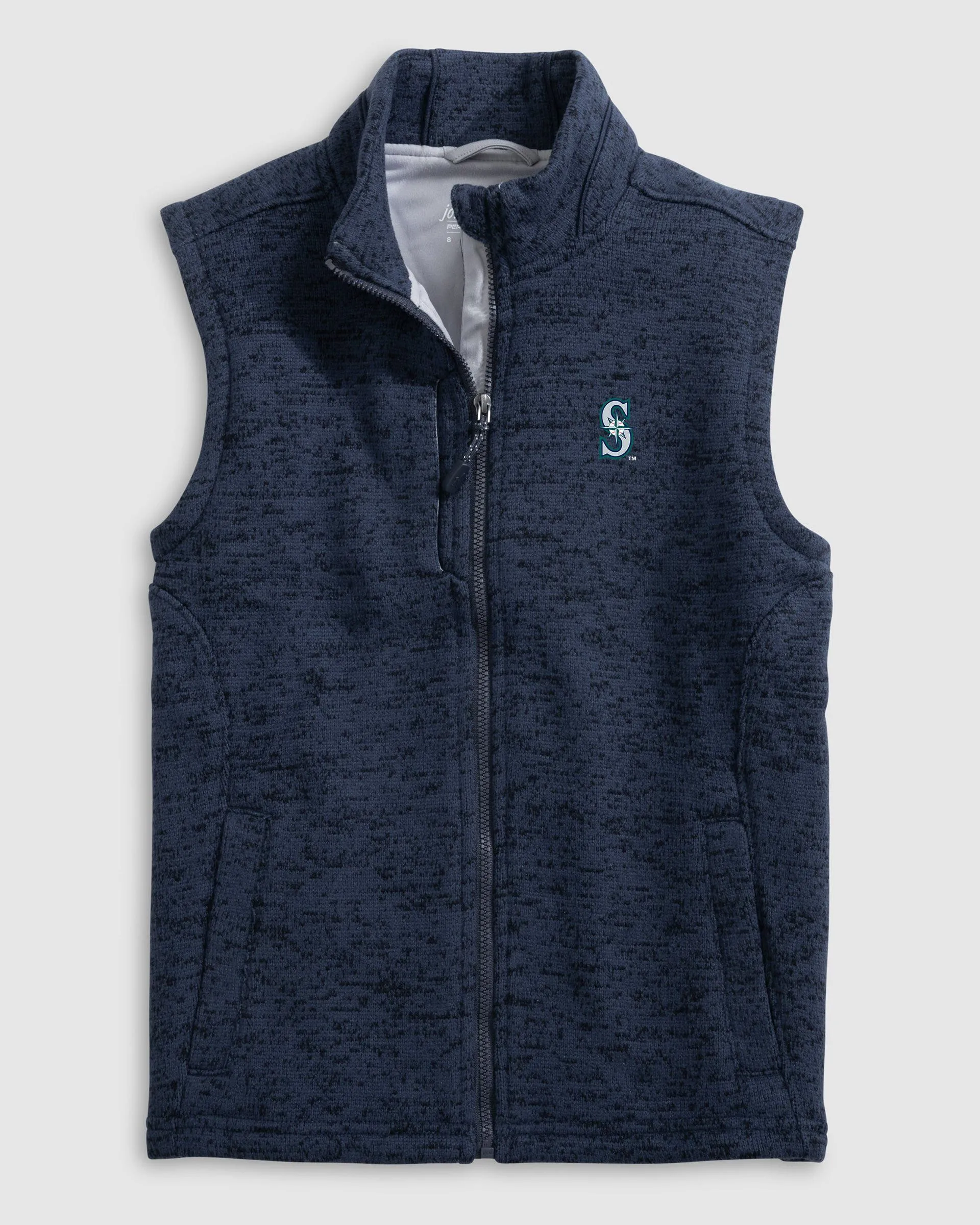 Seattle Mariners Denalis Jr. Performance Fleece Vest sold by Johnnie-O product image thumbnail 2
