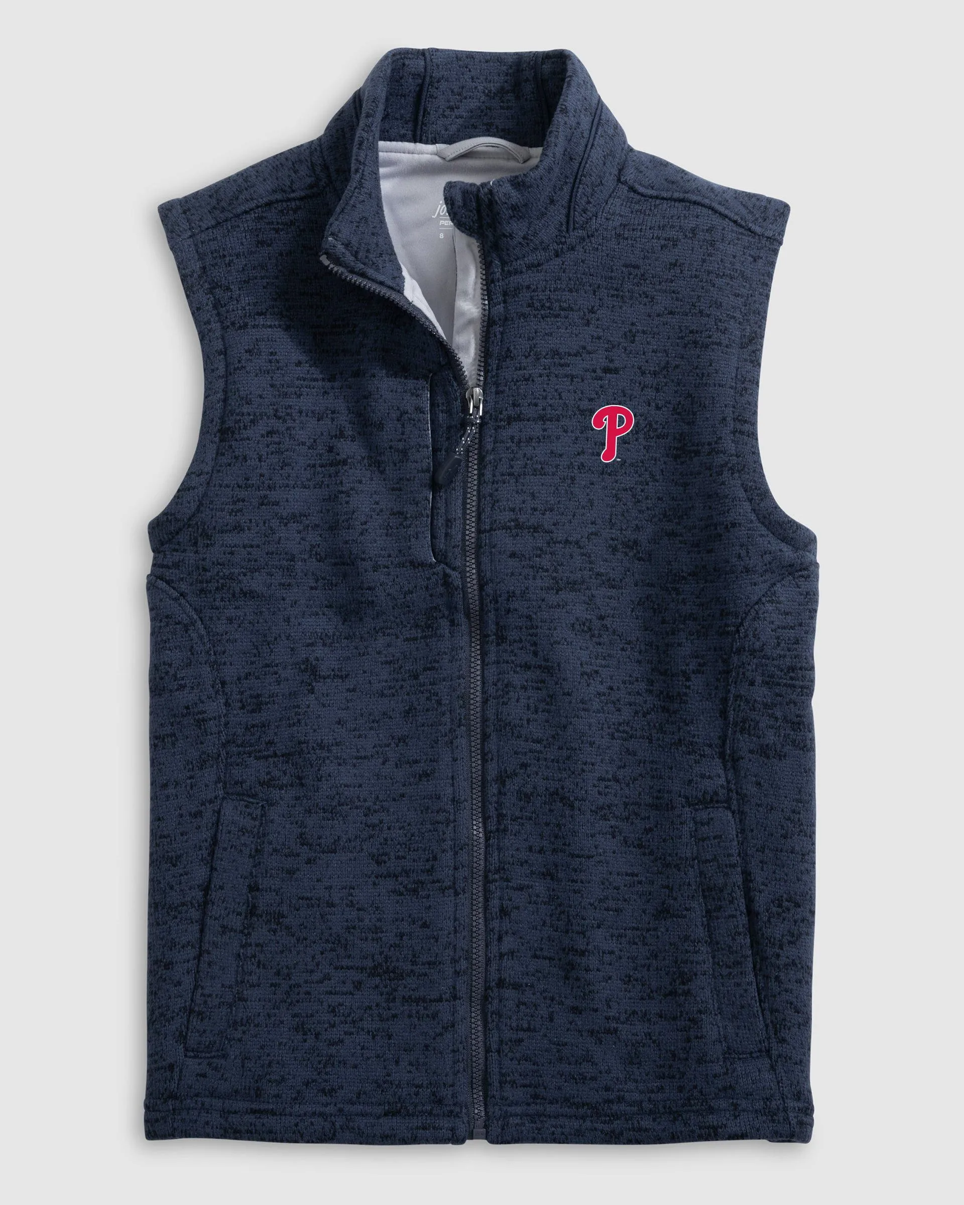 Philadelphia Phillies Denalis Jr. Performance Fleece Vest sold by Johnnie-O product image thumbnail 2