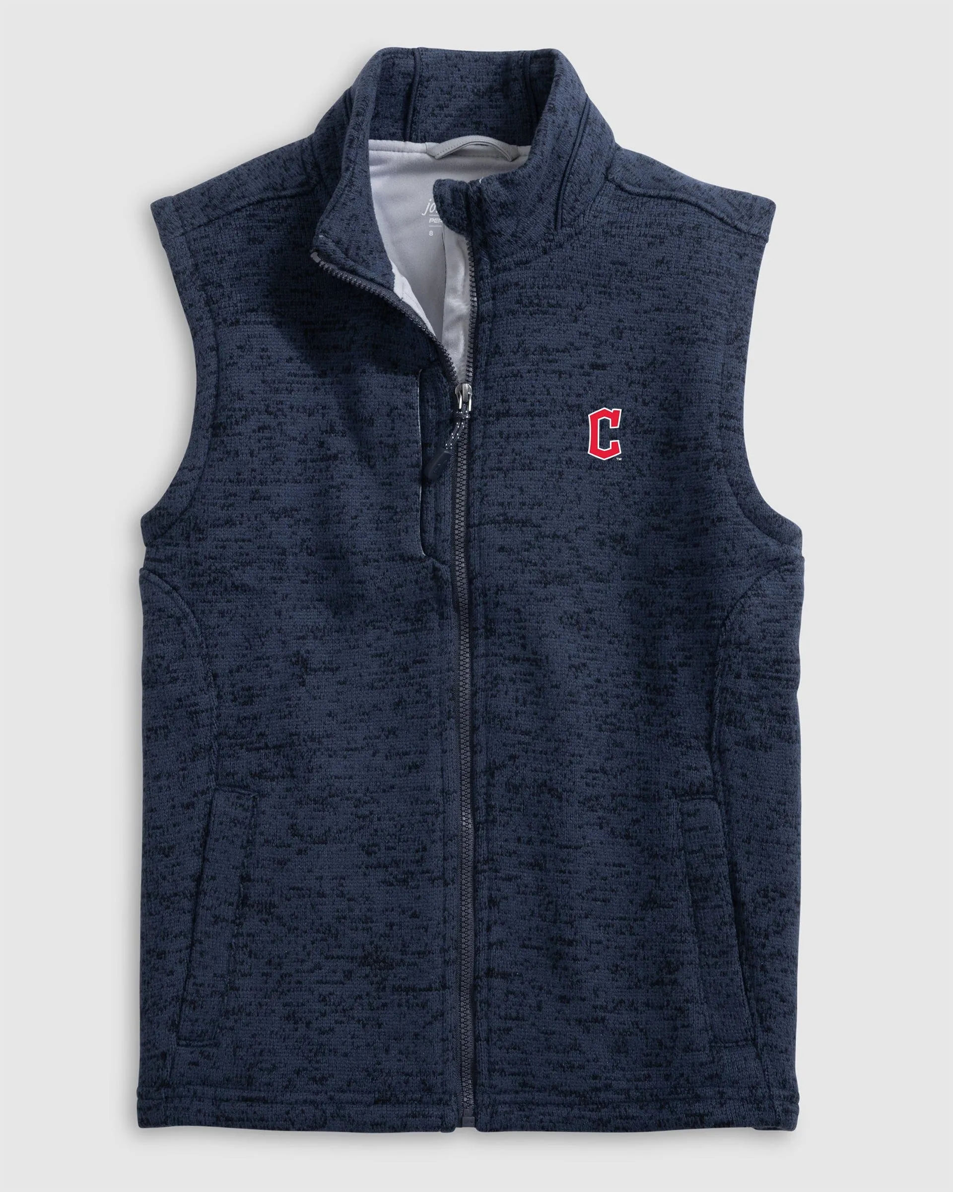 Cleveland Guardians Denalis Jr. Performance Fleece Vest sold by Johnnie-O product image thumbnail 2