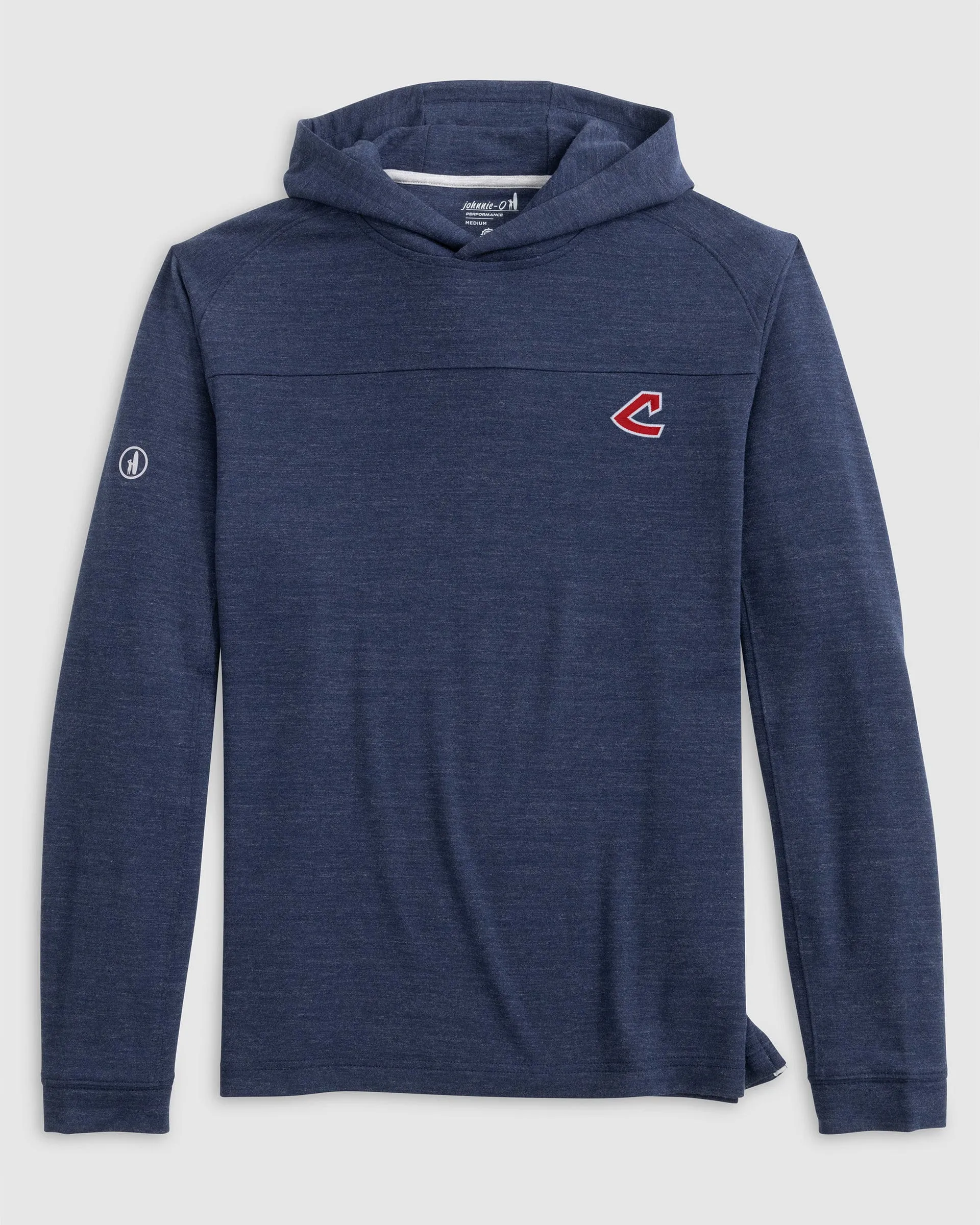 Cleveland Guardians Remmy Performance Hoodie - Cooperstown Logo sold by Johnnie-O