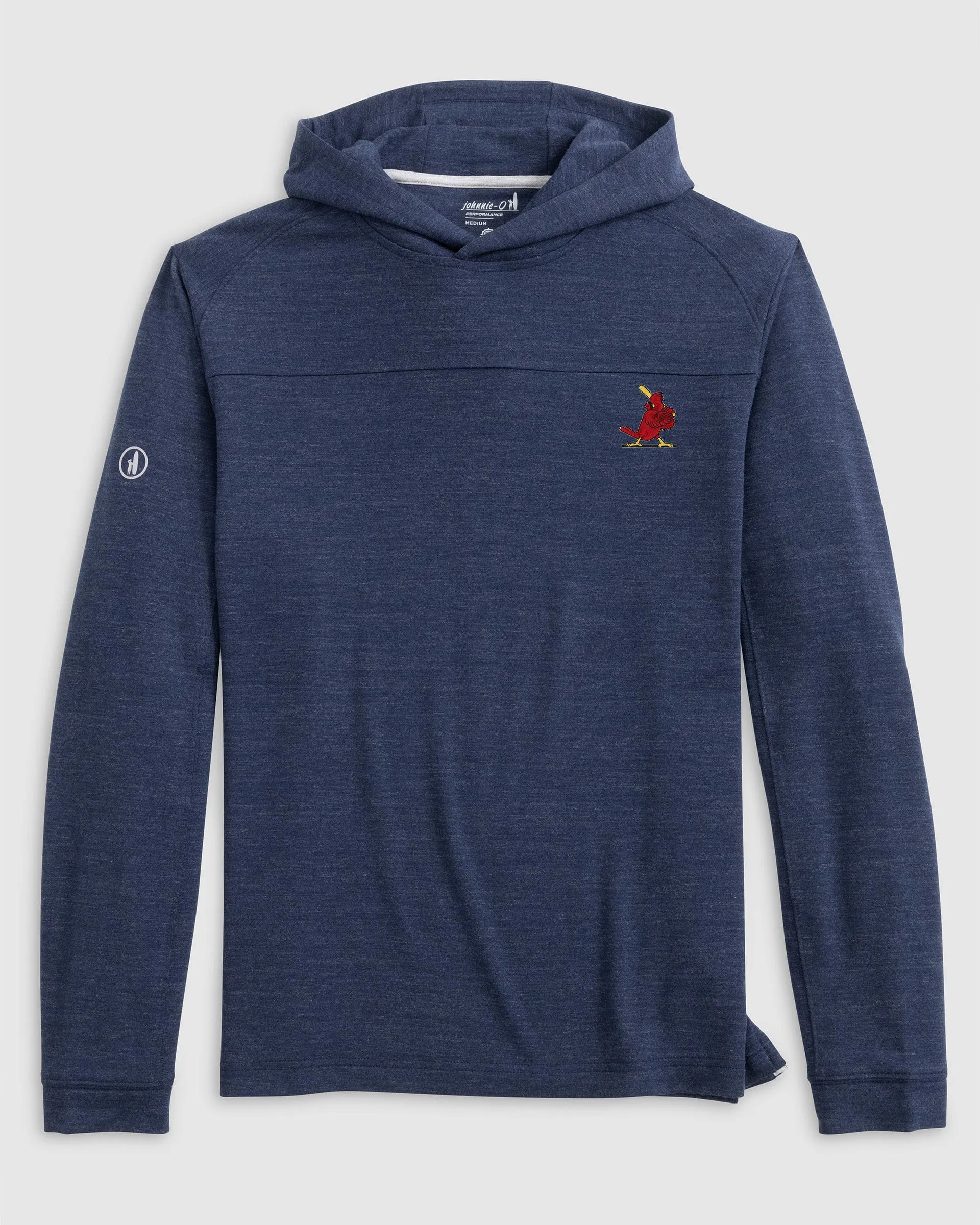 St. Louis Cardinals Remmy Performance Hoodie - Cooperstown Logo sold by Johnnie-O