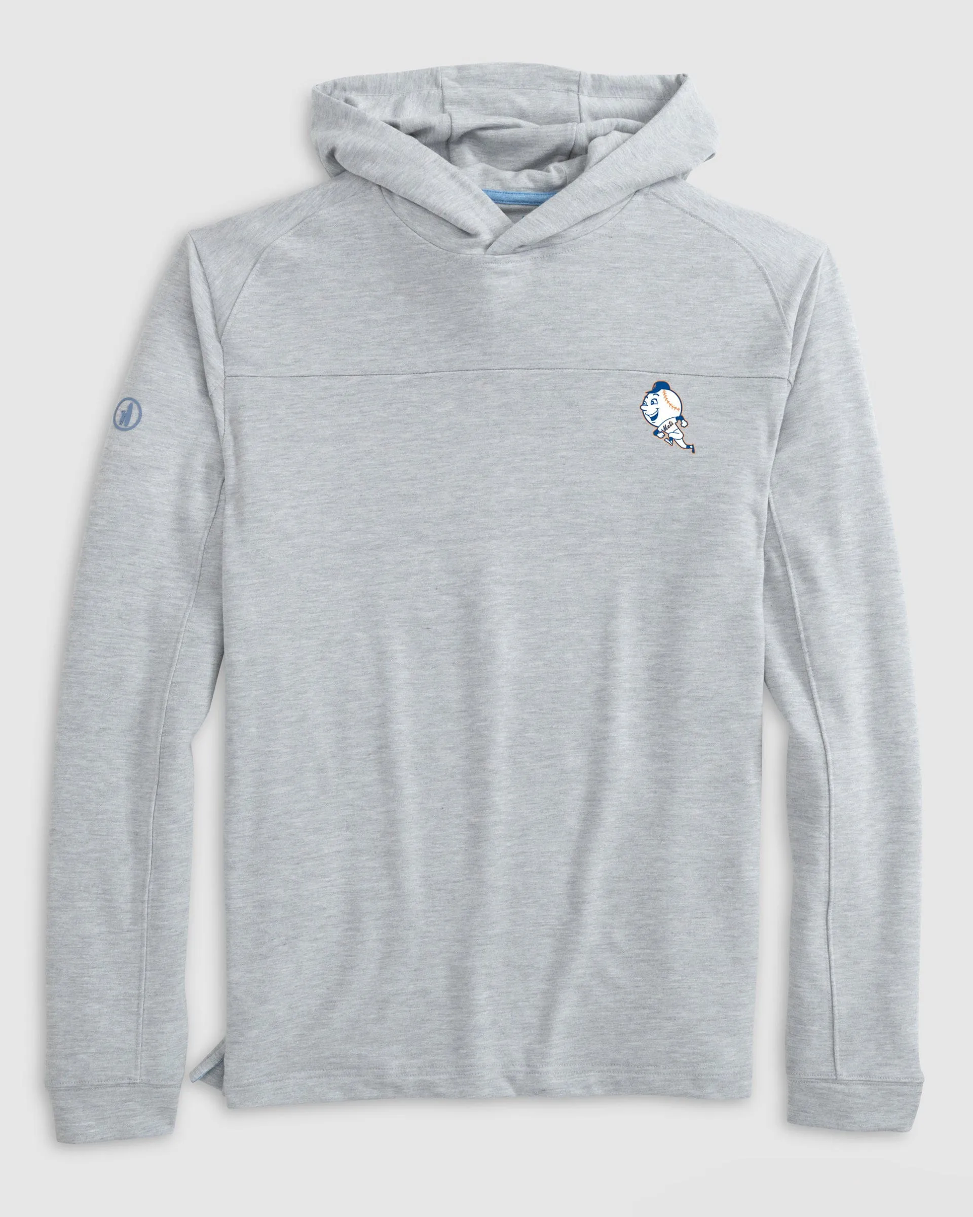 New York Mets Remmy Performance Hoodie - Cooperstown Logo sold by Johnnie-O