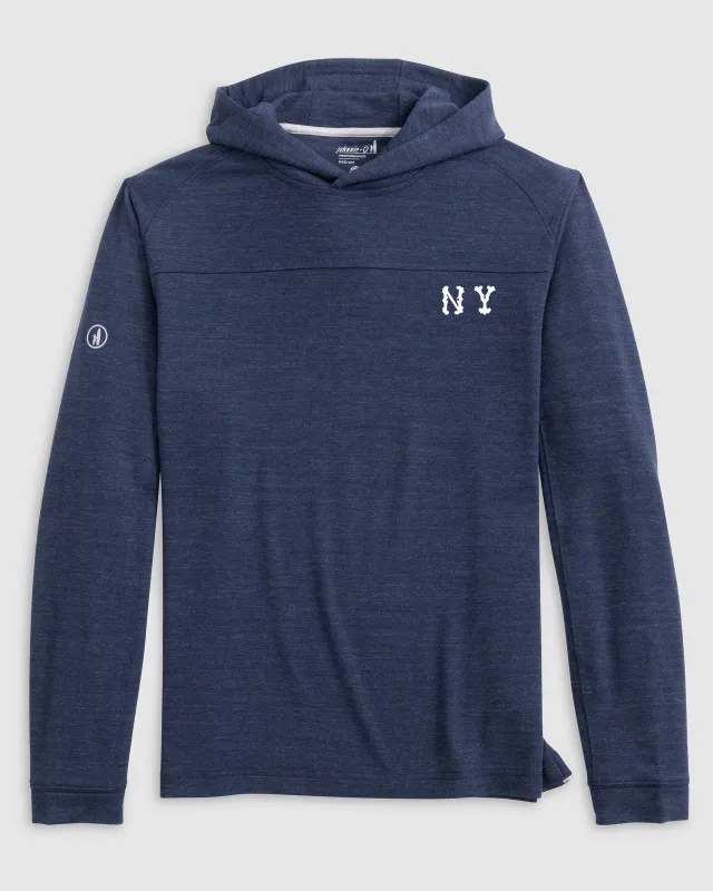 New York Yankees Remmy Performance Hoodie - Cooperstown Logo sold by Johnnie-O