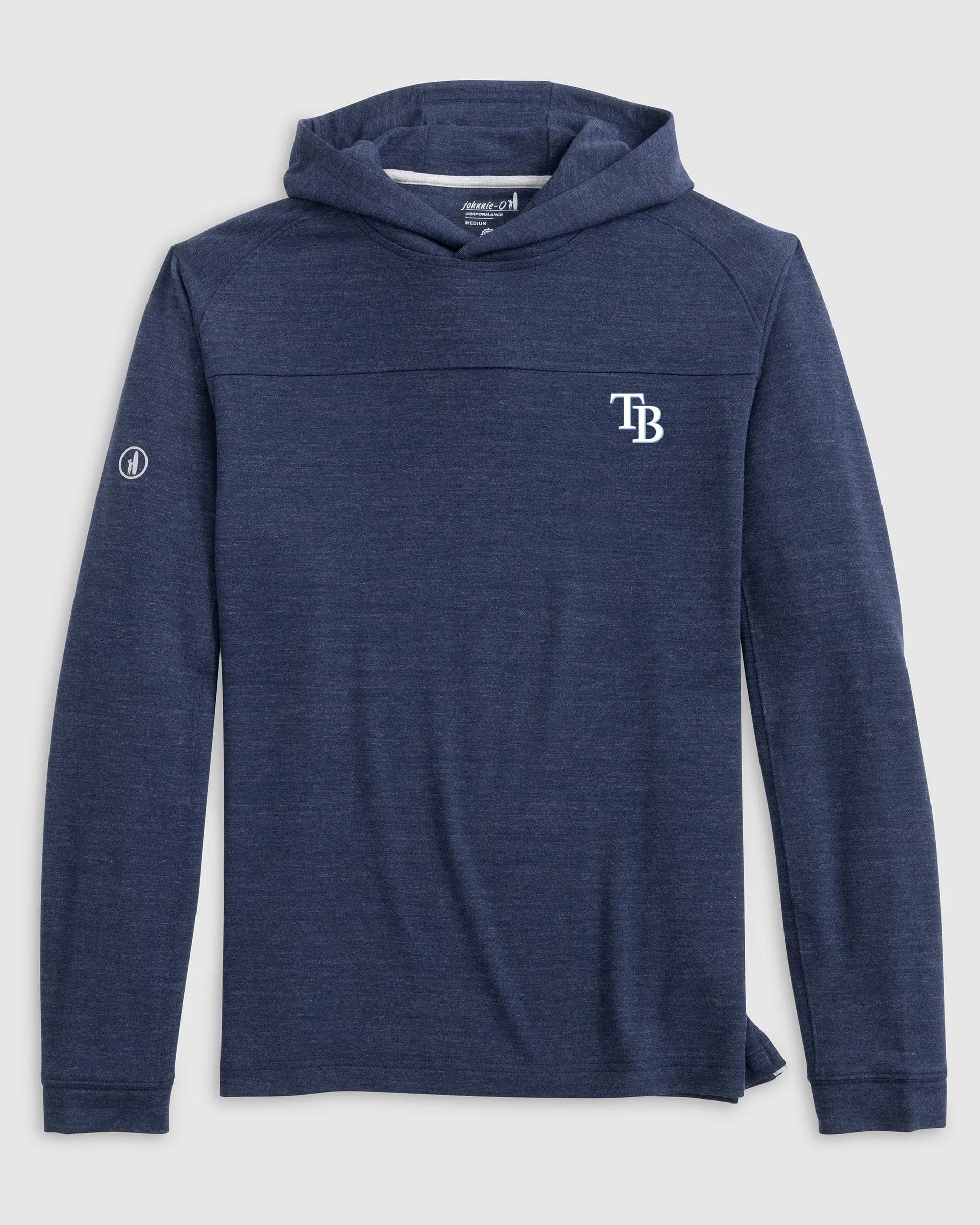 Tampa Bay Rays Remmy Performance Hoodie sold by Johnnie-O