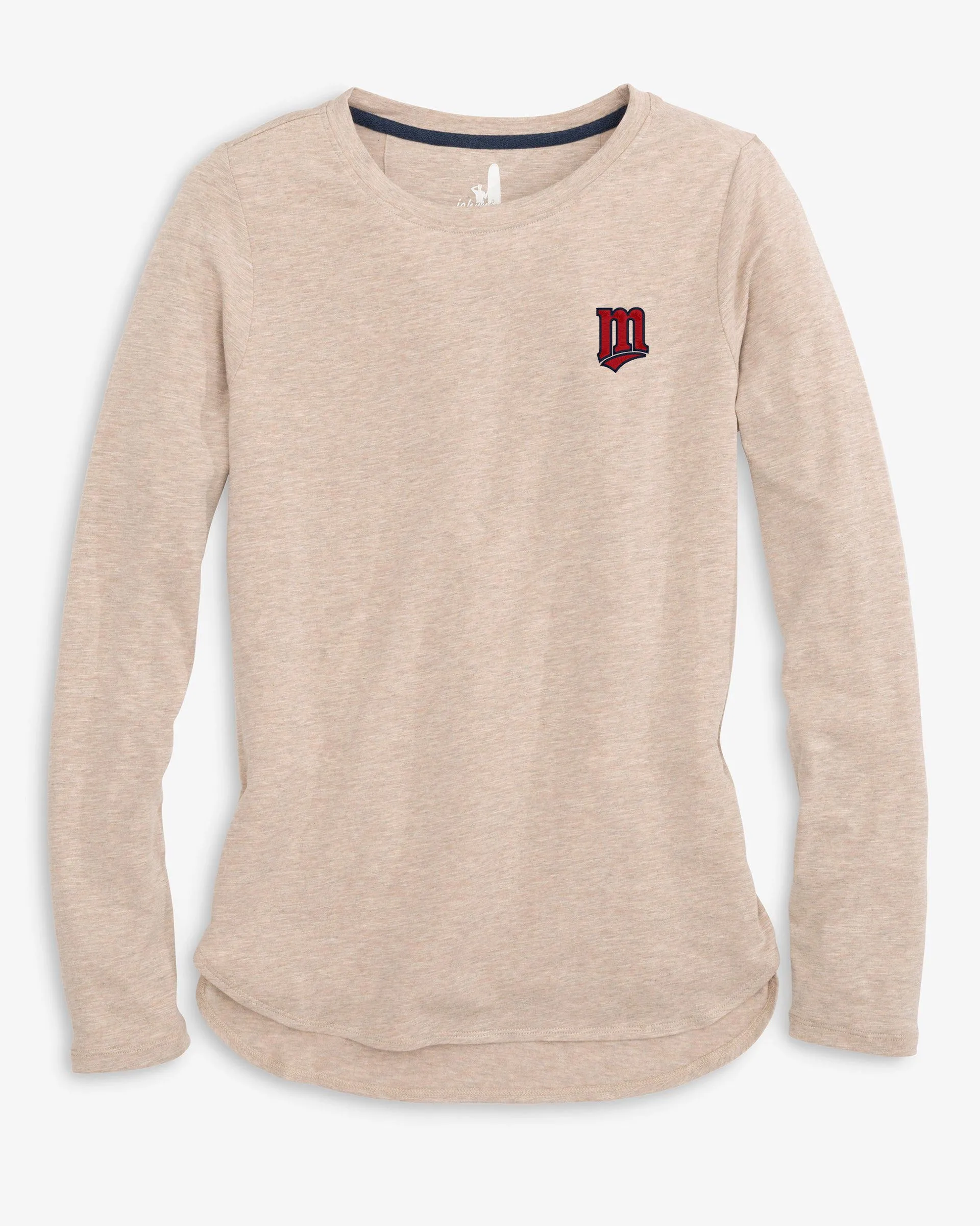 Women's Minnesota Twins Addison Long Sleeve T-Shirt - Cooperstown Logo sold by Johnnie-O