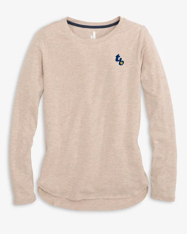 Women's Tampa Bay Rays Addison Long Sleeve T-Shirt - Cooperstown Logo sold by Johnnie-O