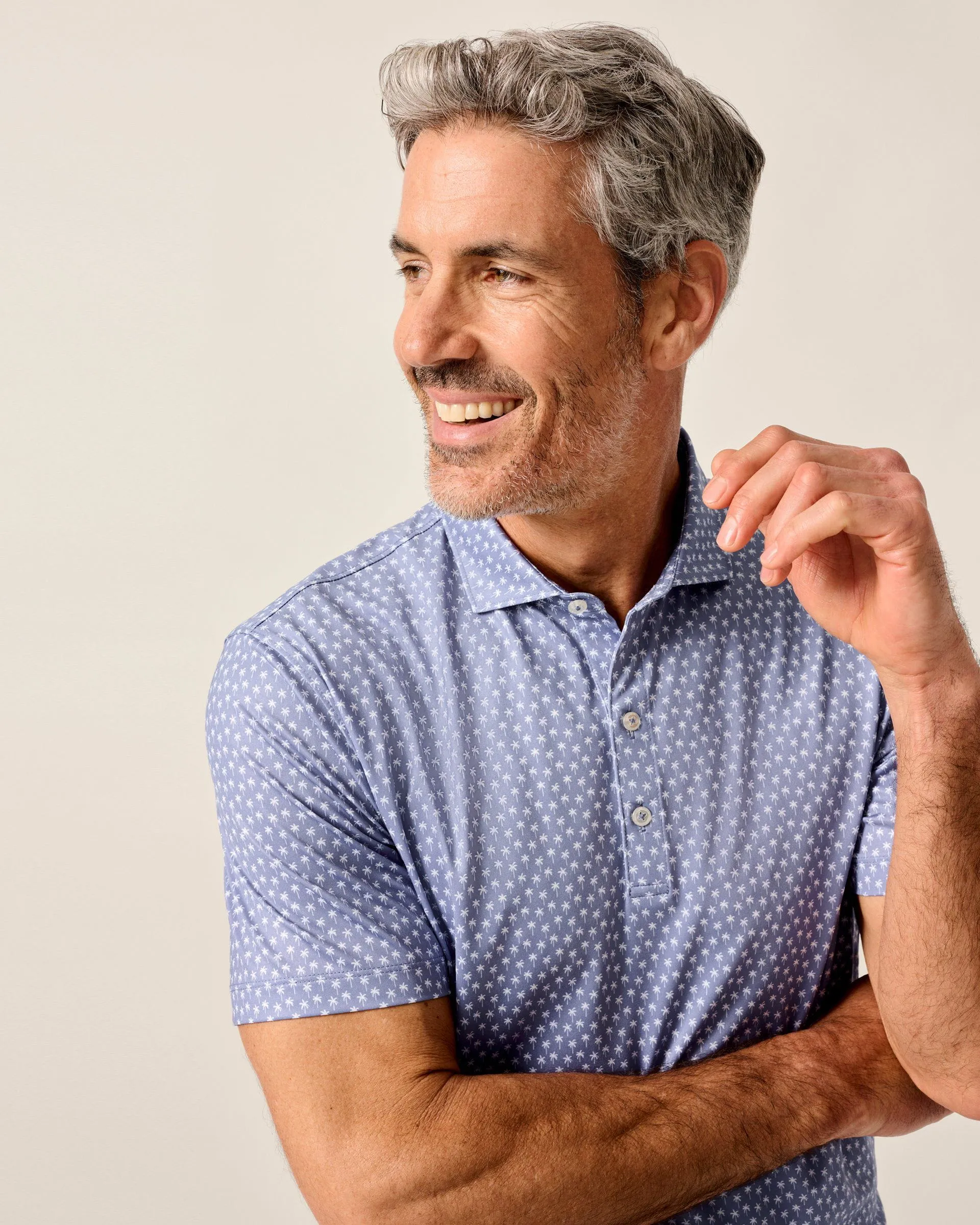 Performance Jersey Polo - Areca Palm sold by Johnnie-O product image thumbnail 4