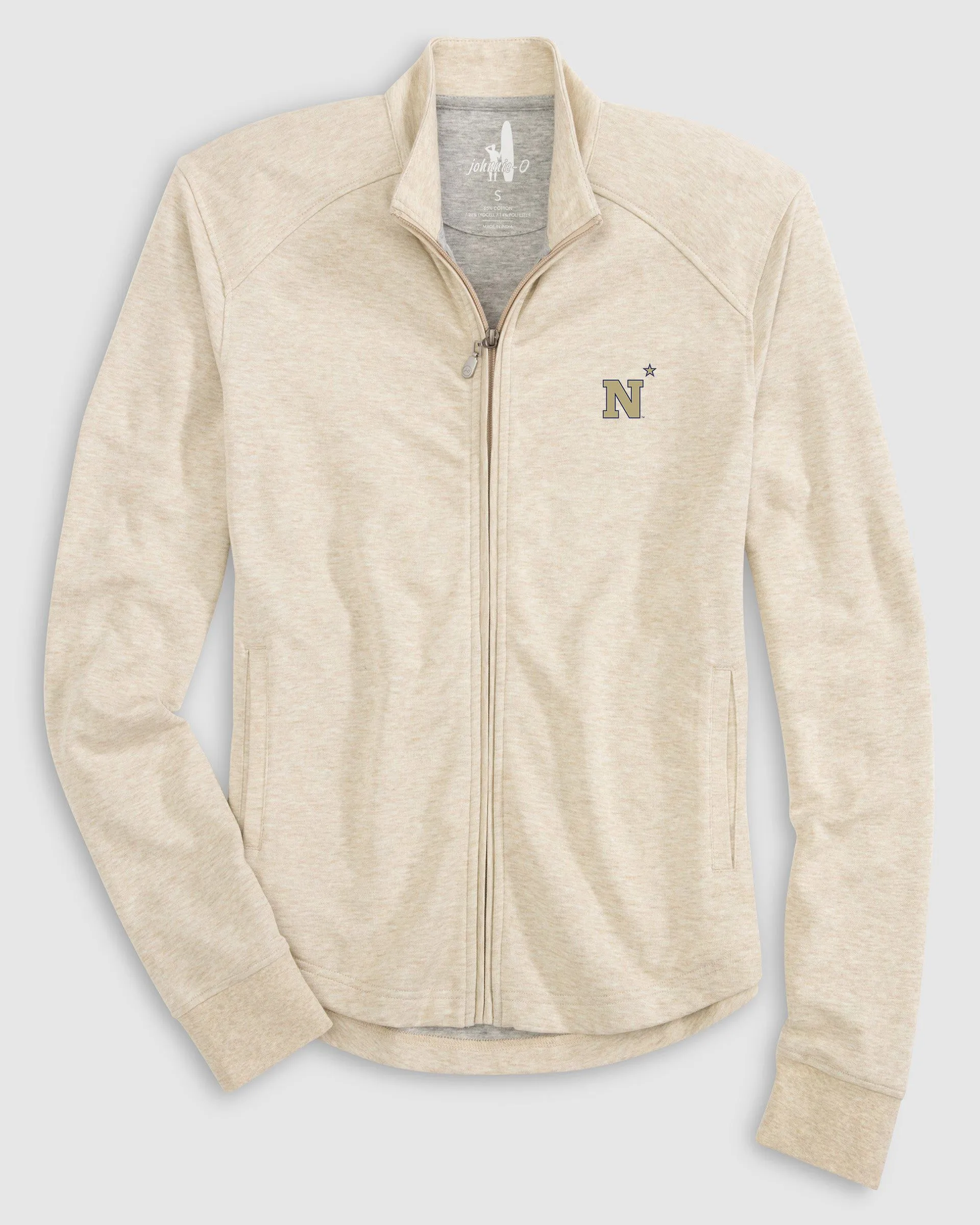 Women's U.S. Naval Academy Tomi Full Zip Jacket sold by Johnnie-O