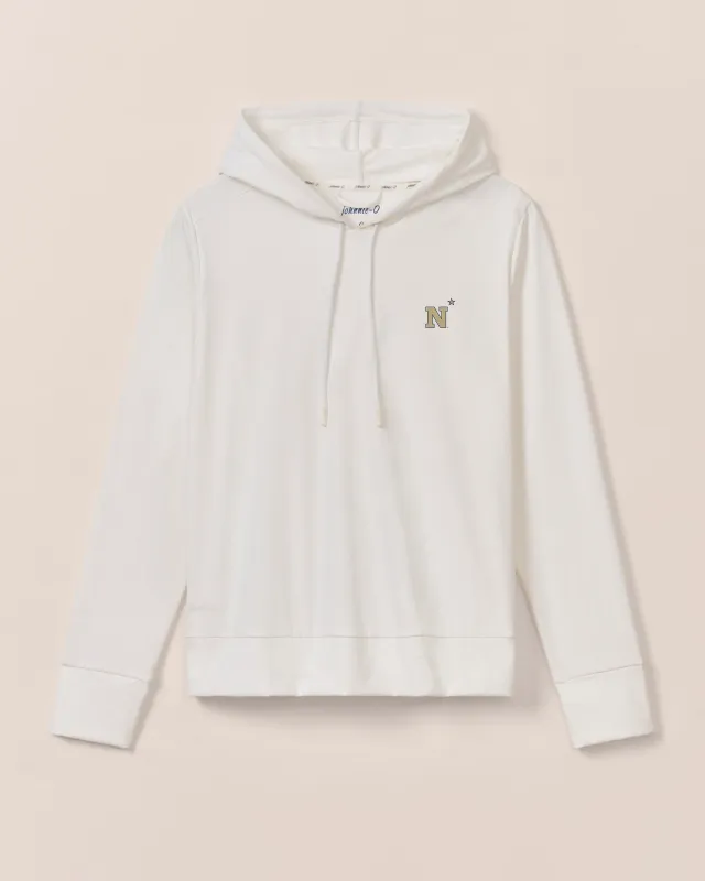 Women's U.S. Naval Academy Nalla Performance Hoodie sold by Johnnie-O