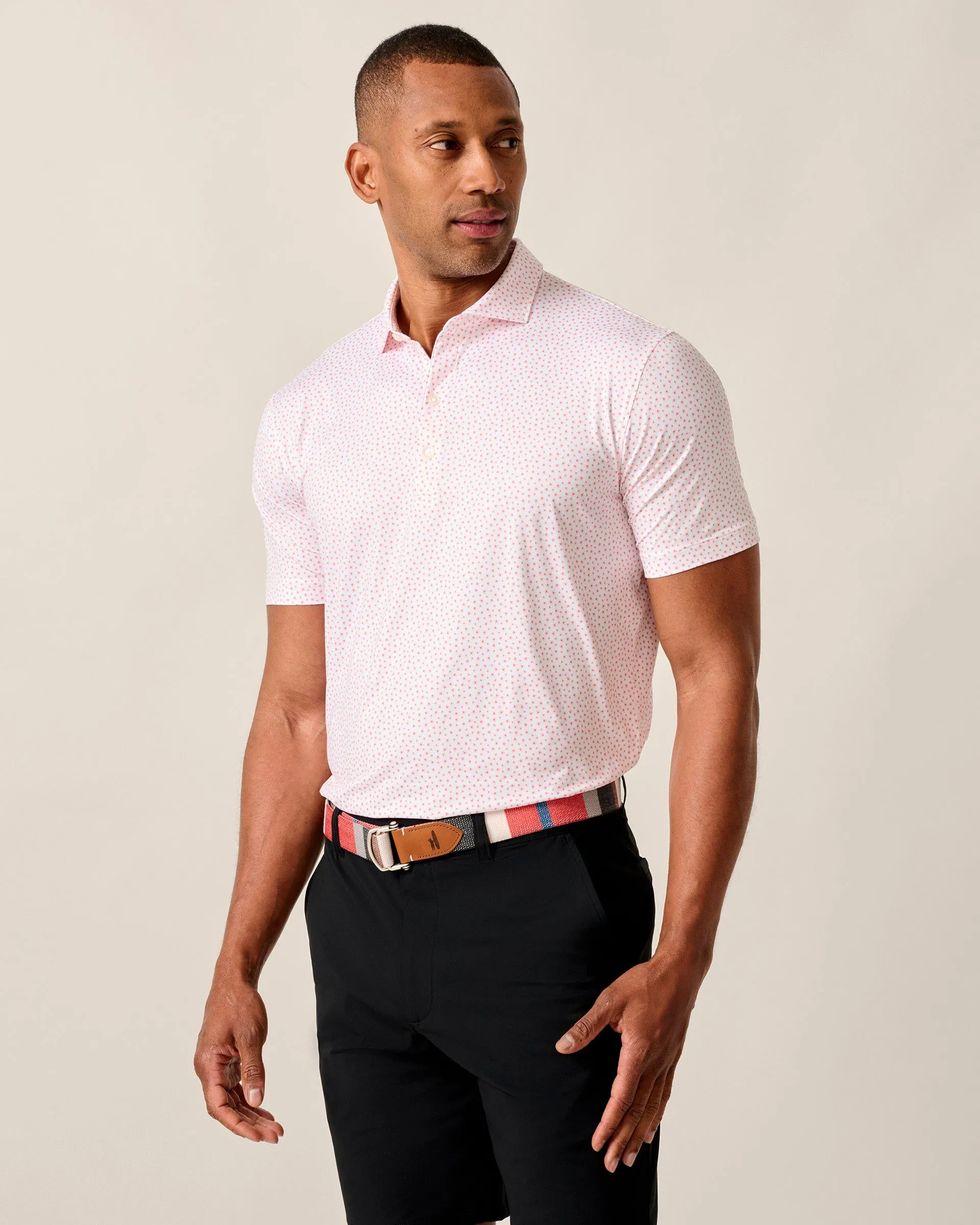 Featherweight Performance Polo - Plumeria sold by Johnnie-O product image thumbnail 4