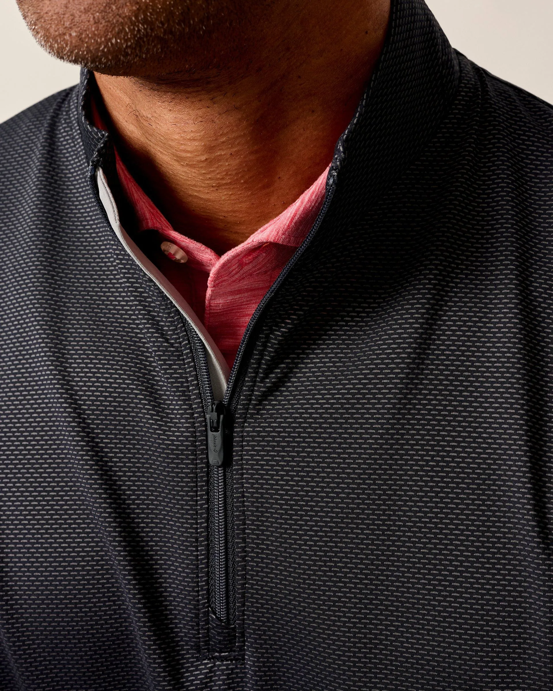 Jamie Jacquard Stretch 1/4-Zip Pullover sold by Johnnie-O product image thumbnail 3