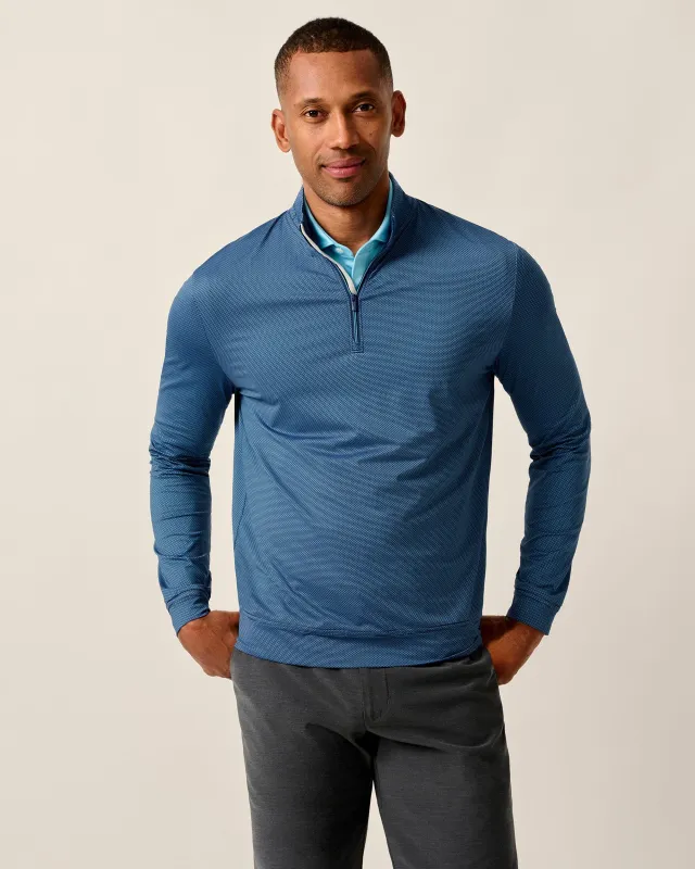 Jamie Jacquard Stretch 1/4-Zip Pullover sold by Johnnie-O