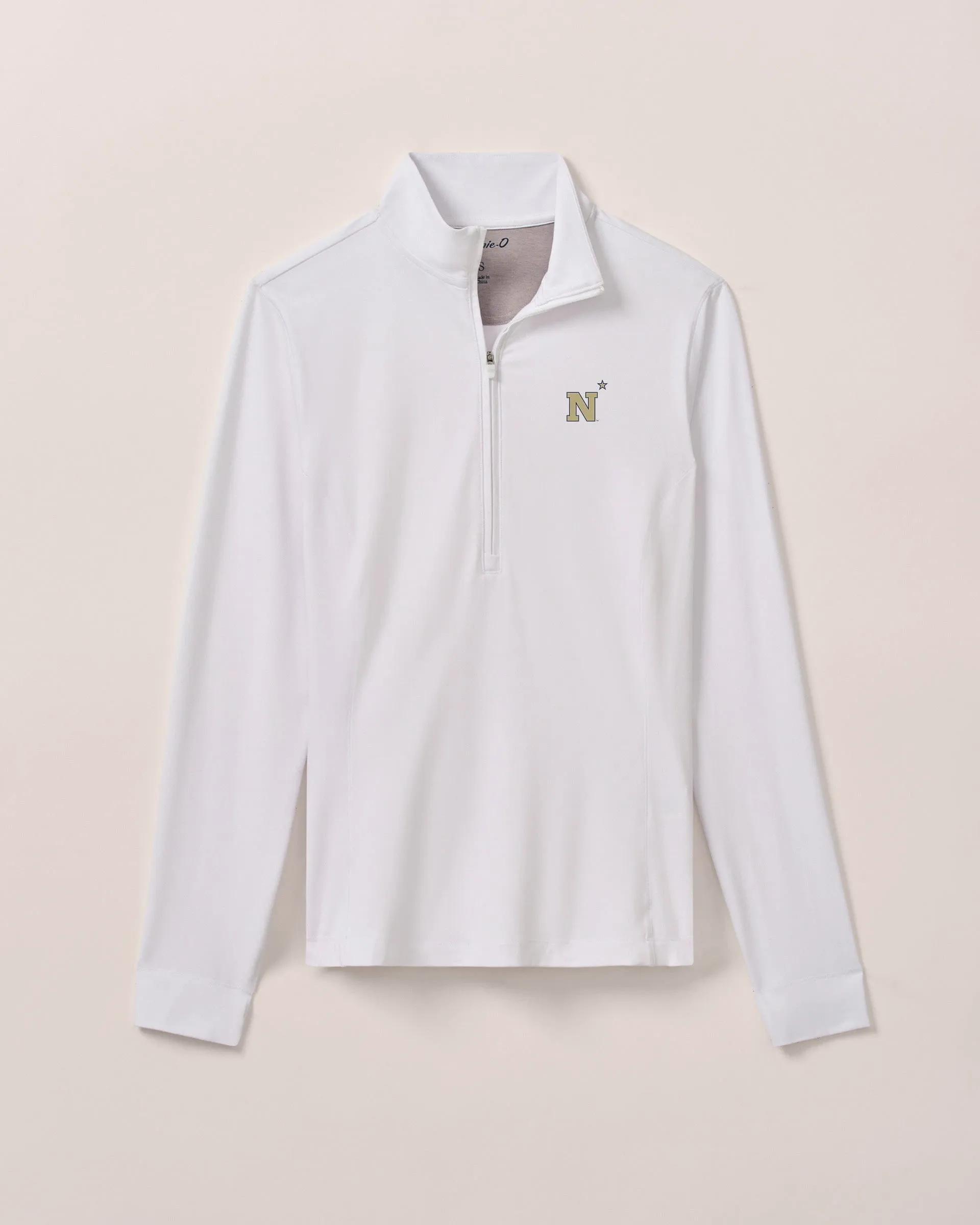 Women's U.S. Naval Academy Susie Performance 1/4 Zip sold by Johnnie-O