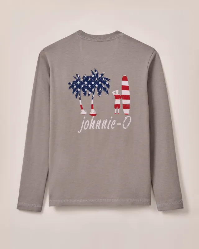 US Palm Jr. Long-Sleeve Pocket T-Shirt sold by Johnnie-O