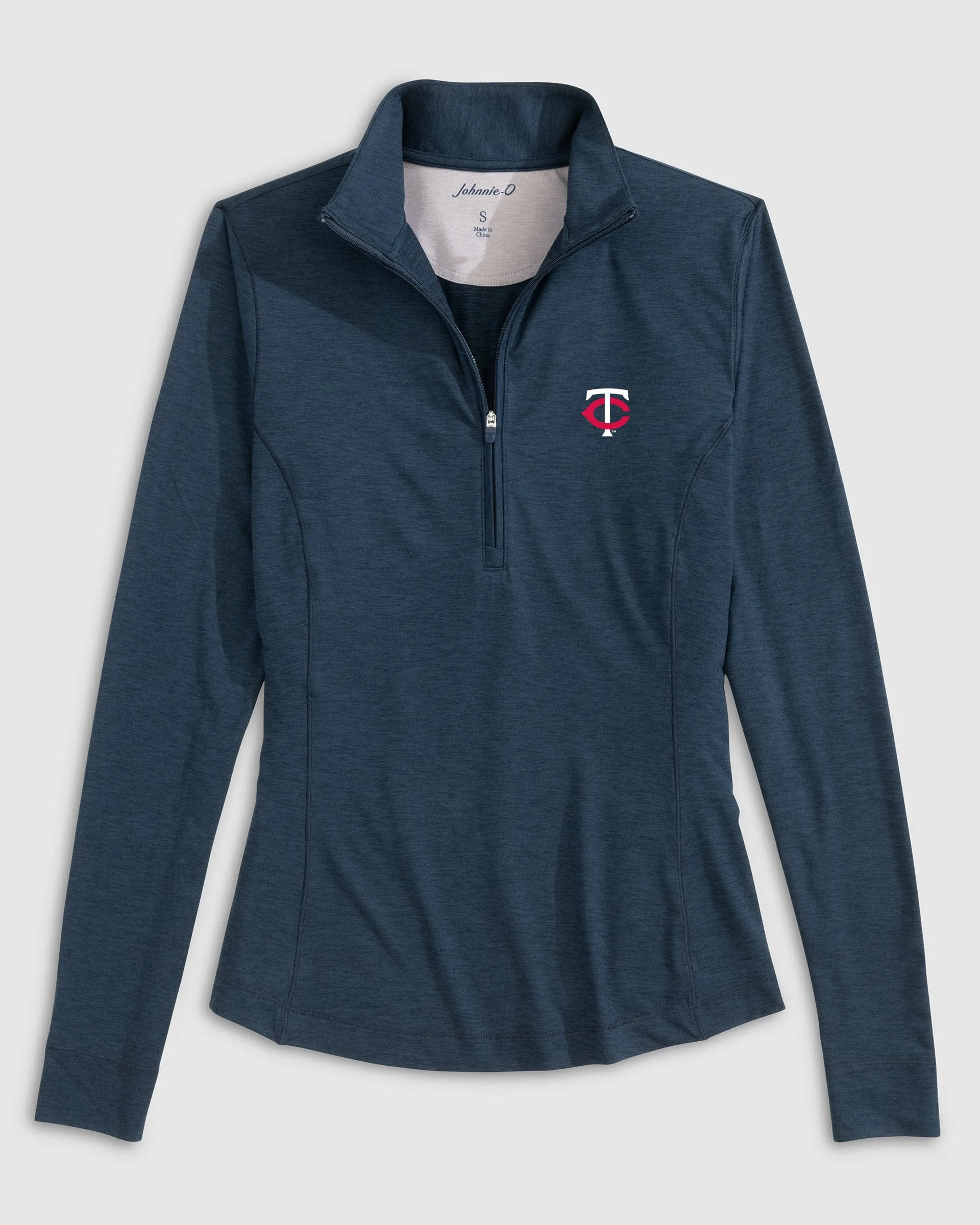 Women's Minnesota Twins Susie Performance 1/4 Zip sold by Johnnie-O product image thumbnail 3
