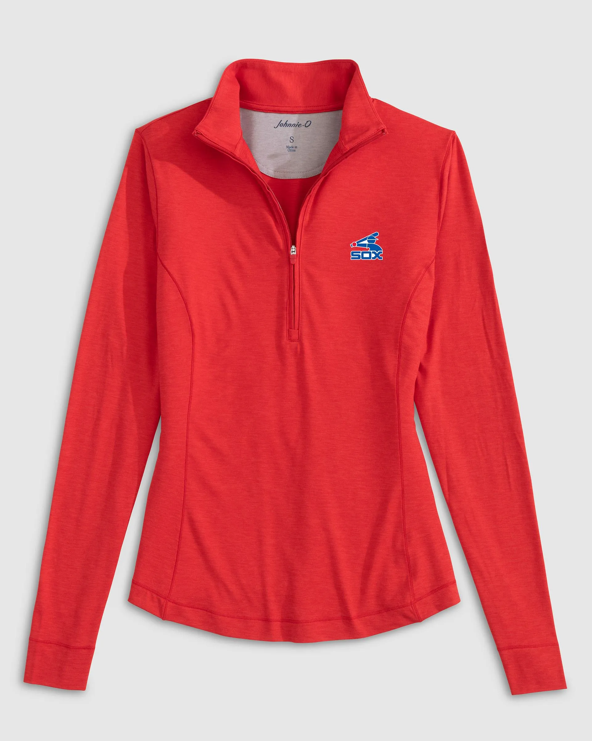 Women's Chicago White Sox Susie Performance 1/4 Zip - Cooperstown Logo sold by Johnnie-O product image thumbnail 3