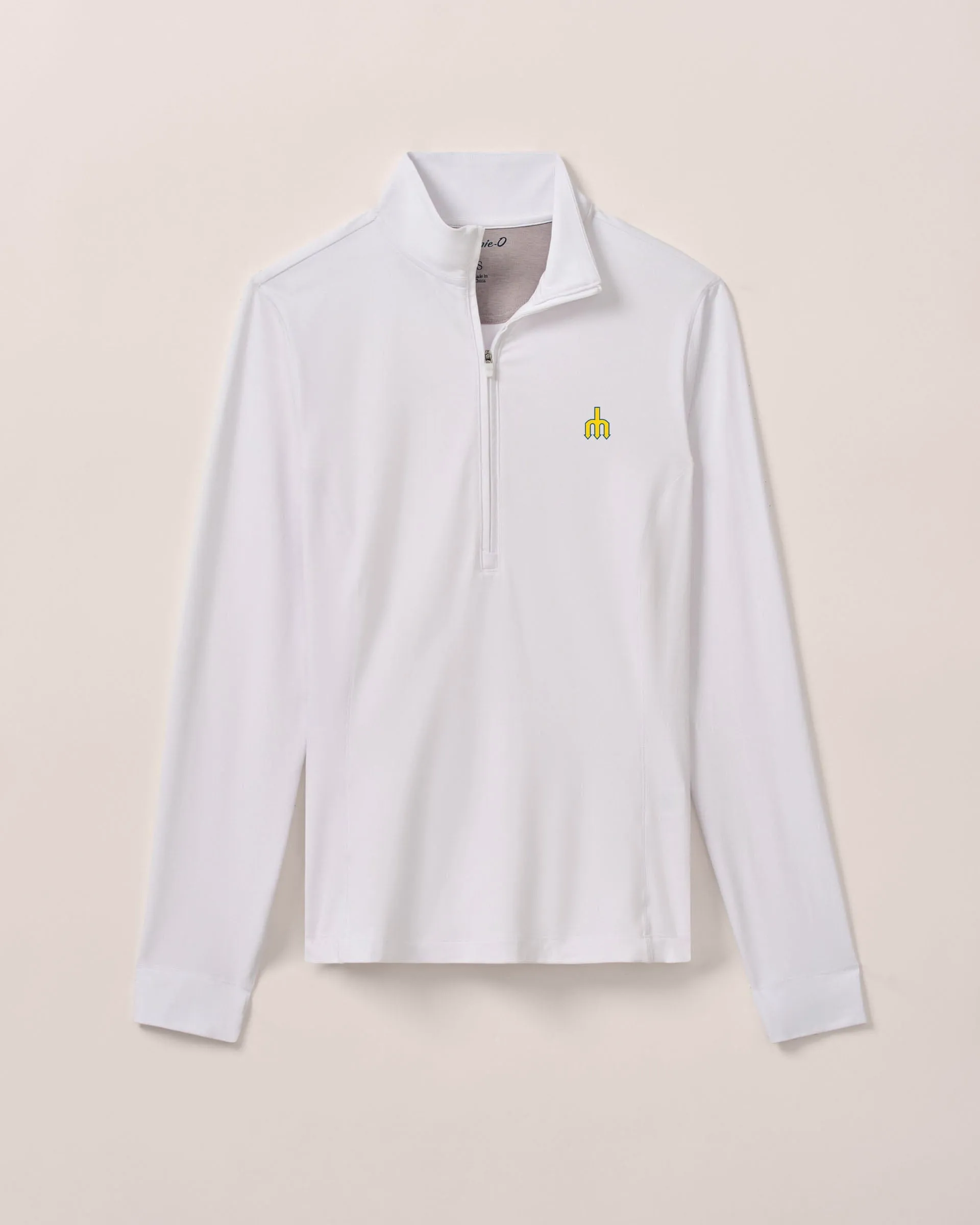 Women's Seattle Mariners Susie Performance 1/4 Zip - Cooperstown Logo sold by Johnnie-O product image thumbnail 3
