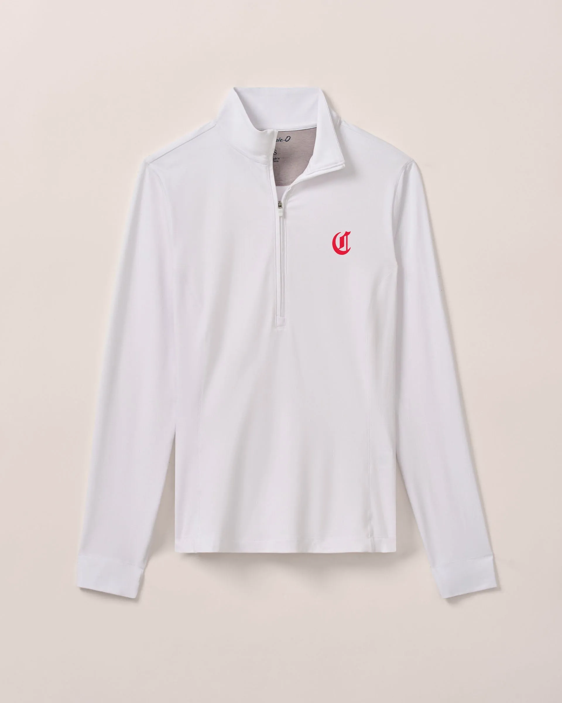 Women's Cincinnati Reds Susie Performance 1/4 Zip - Cooperstown Logo sold by Johnnie-O product image thumbnail 5