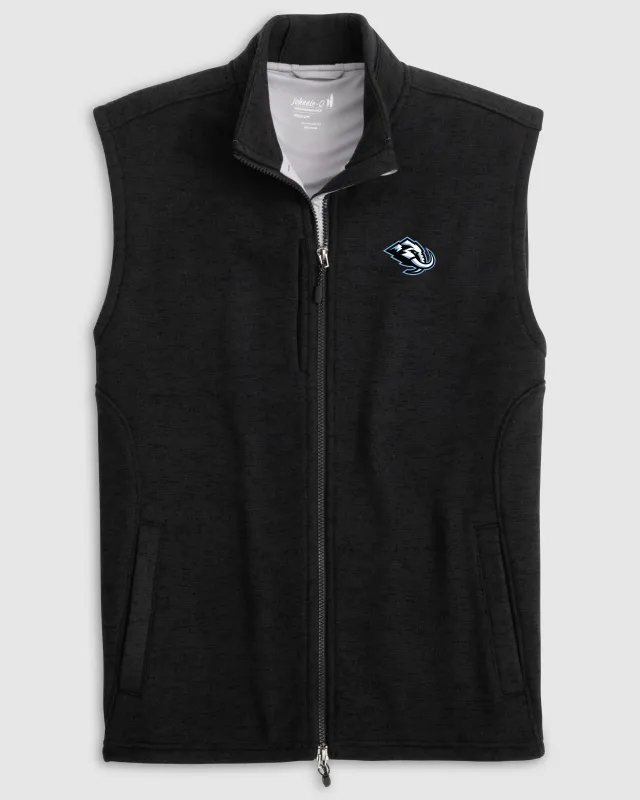 Utah Mammoth Denalis Performance Fleece Vest sold by Johnnie-O
