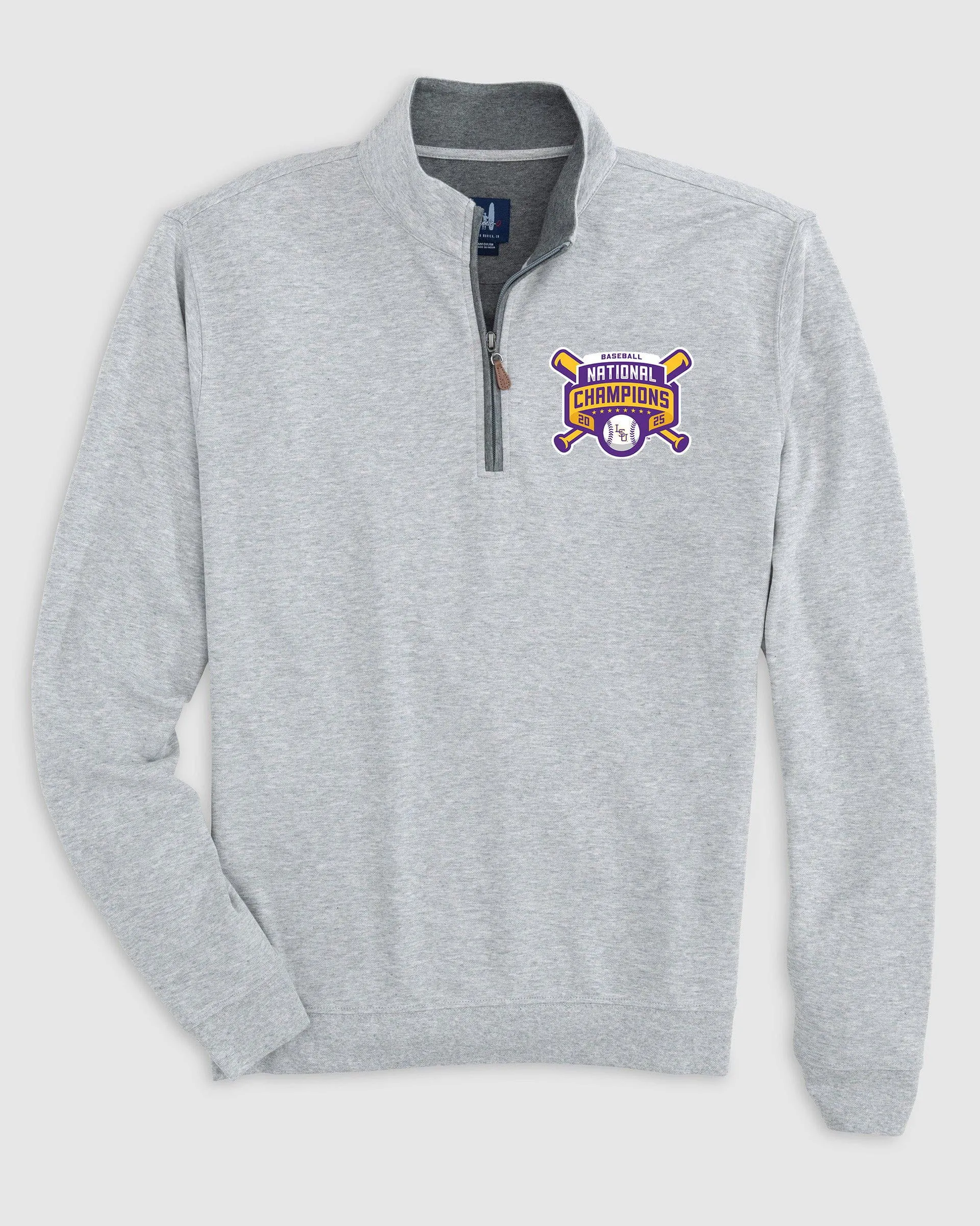 Louisiana State Sully 1/4 Zip - College World Series Championship Logo sold by Johnnie-O product image thumbnail 2
