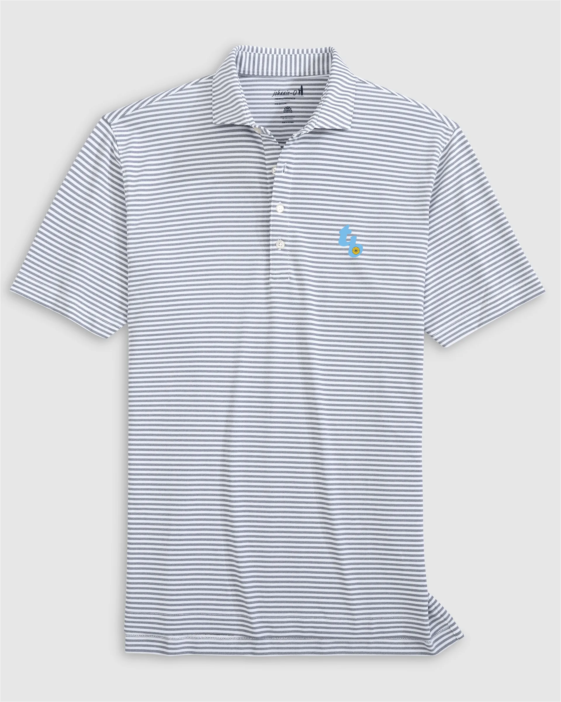 Tampa Bay Rays Stetsons Performance Mesh Polo - Cooperstown Logo sold by Johnnie-O