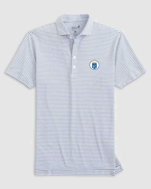 Kansas City Royals Stetsons Performance Mesh Polo - Cooperstown Logo sold by Johnnie-O