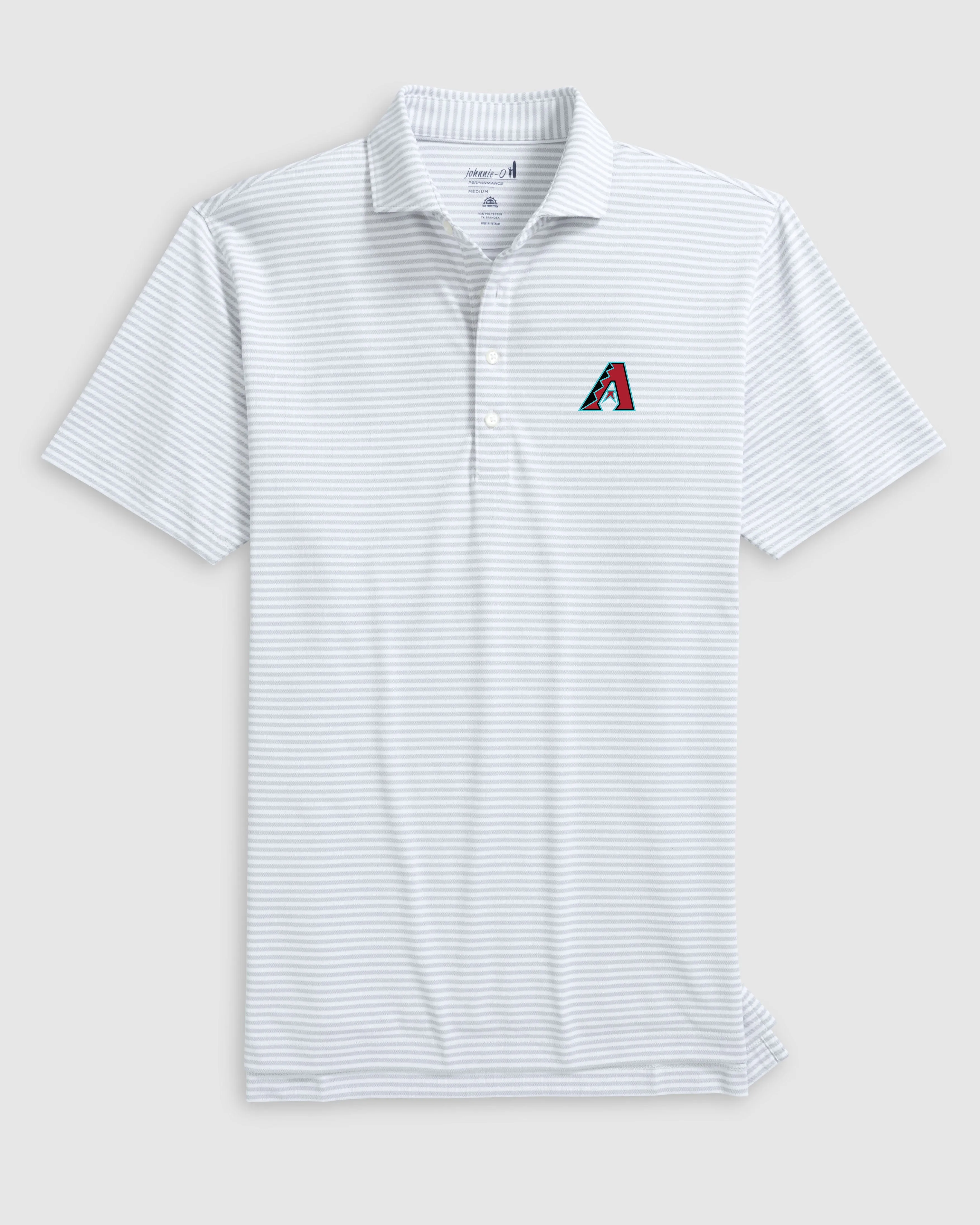 Arizona Diamondbacks Stetsons Performance Mesh Polo sold by Johnnie-O product image thumbnail 3