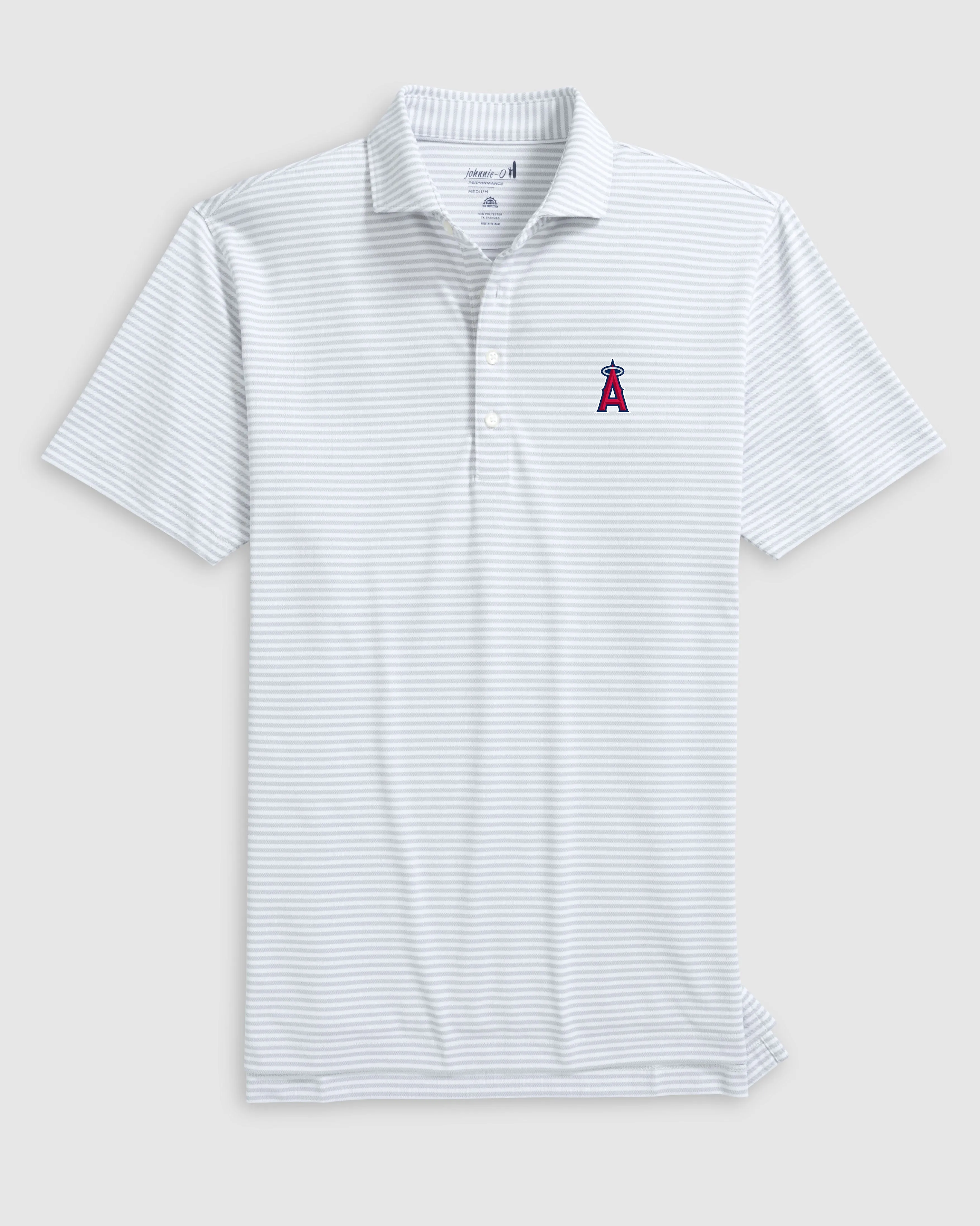 Los Angeles Angels Stetsons Performance Mesh Polo sold by Johnnie-O product image thumbnail 3