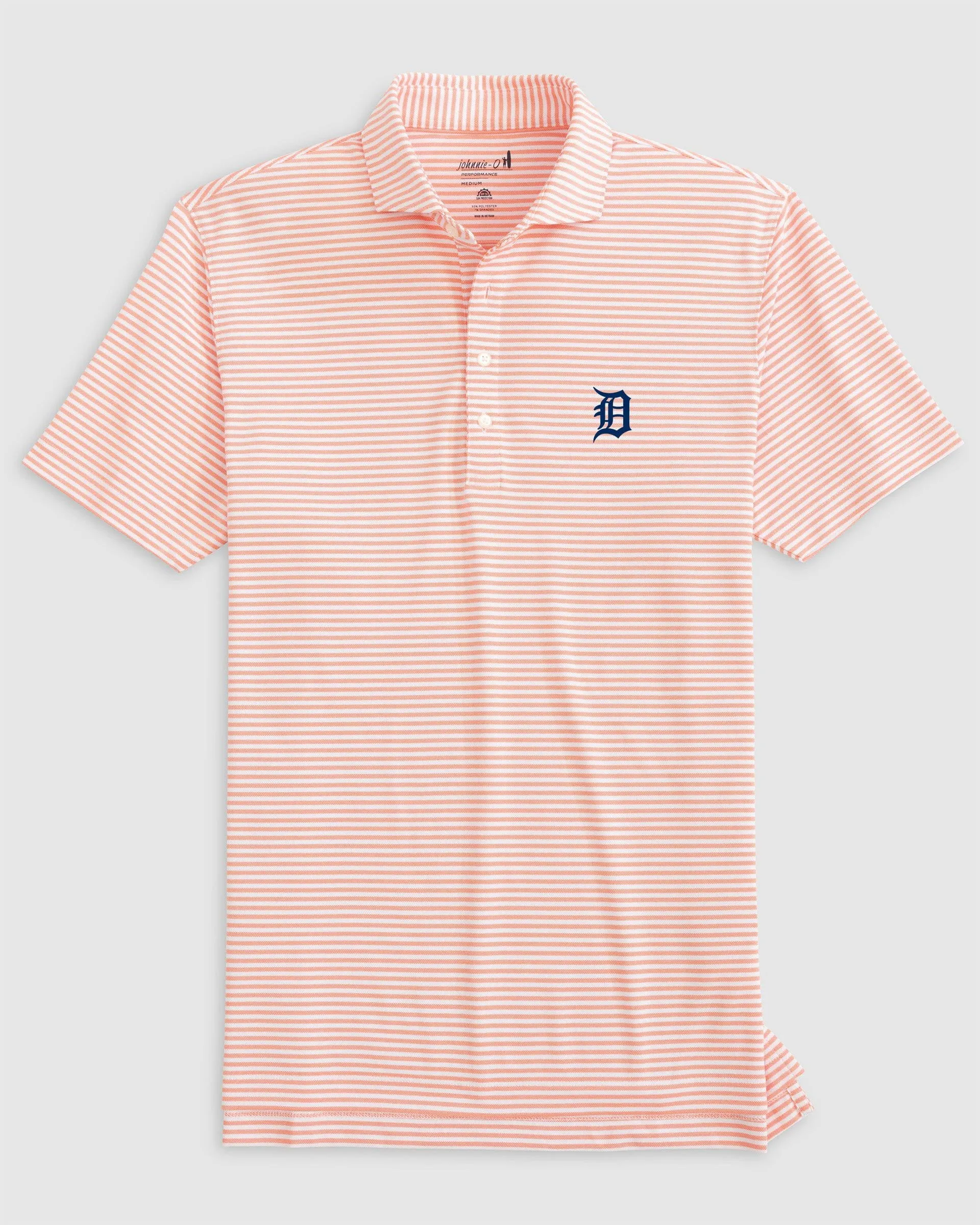 Detroit Tigers Stetsons Performance Mesh Polo sold by Johnnie-O product image thumbnail 2